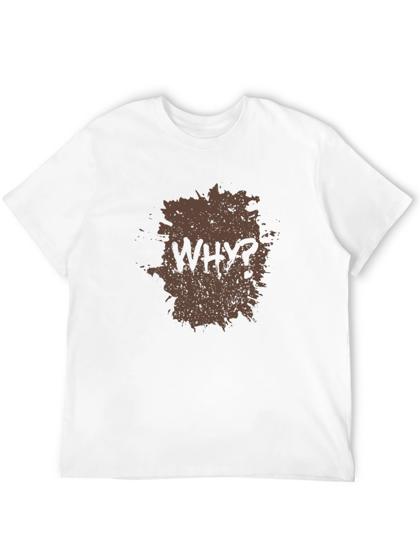 Why T-Shirt: Graphic Print Tee for Men