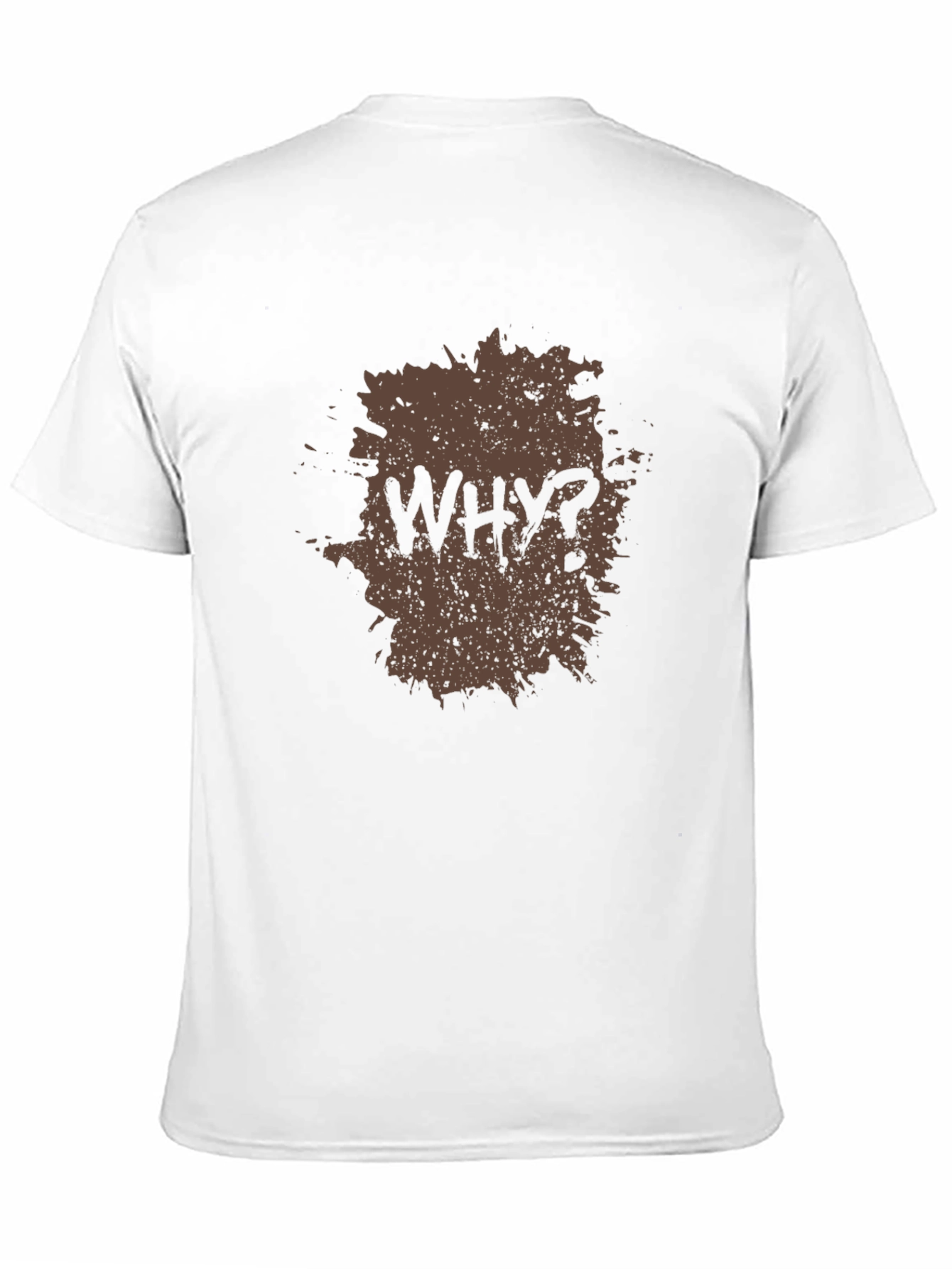 Why T-Shirt: Graphic Print Tee for Men