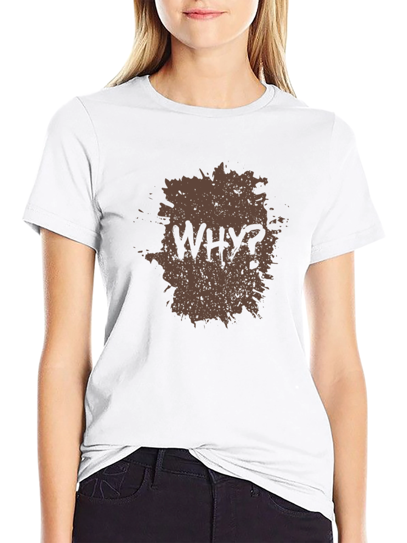 Why T-Shirt: Graphic Print Tee for Men