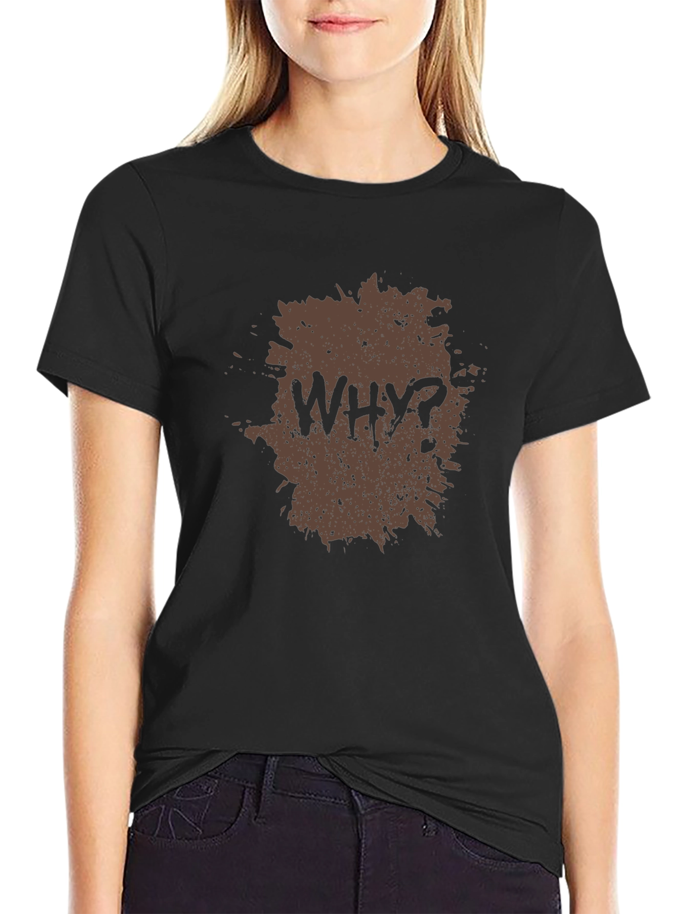 Why T-Shirt: Graphic Print Tee for Men