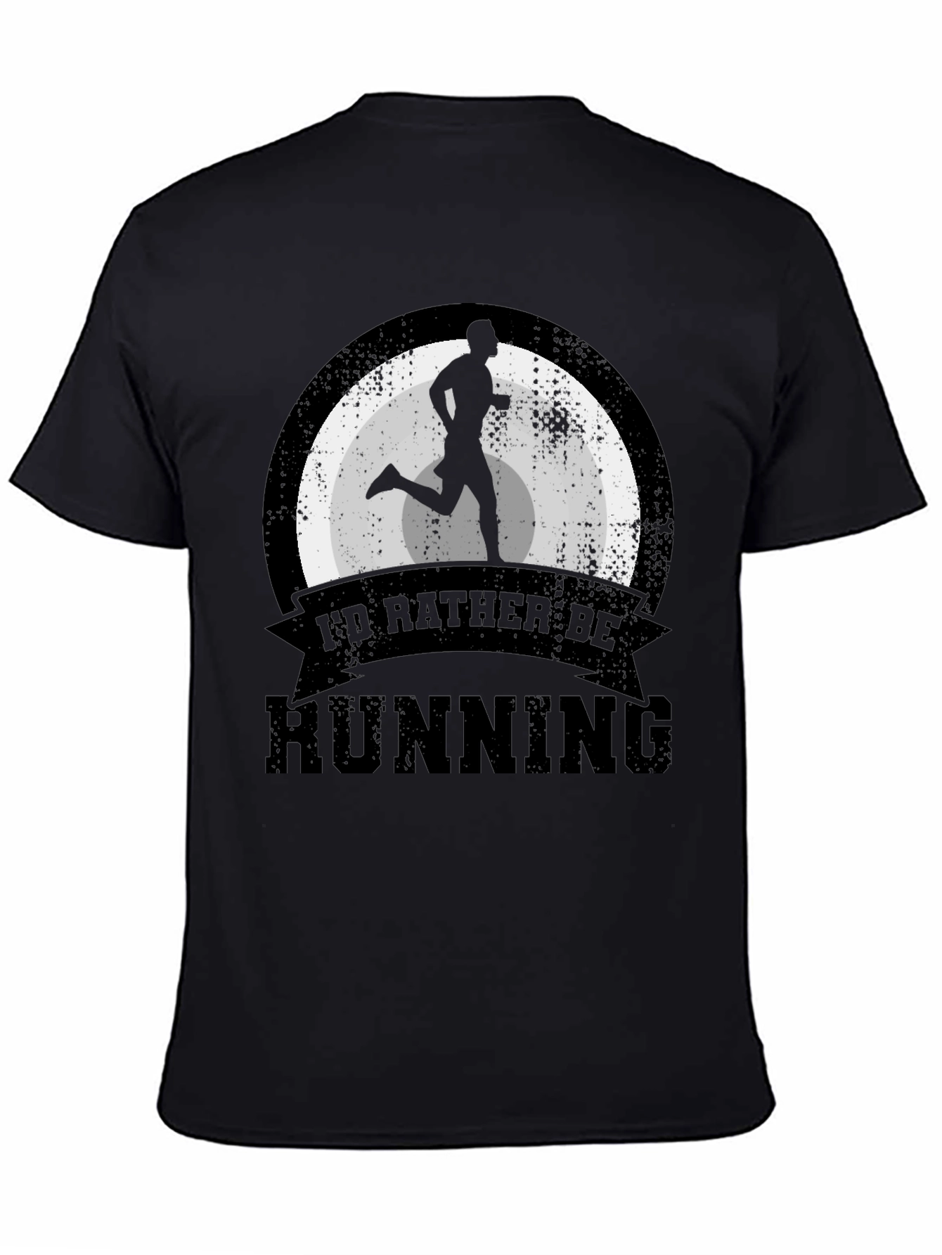Id Rather Be Running Graphic T-Shirt