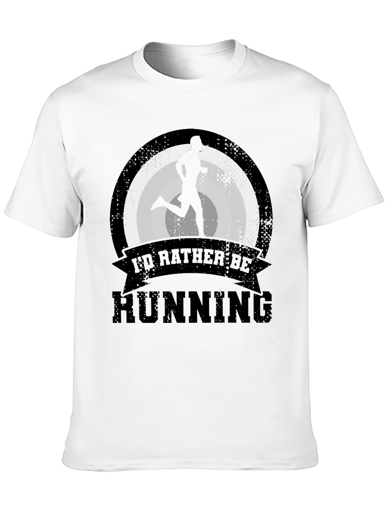 Id Rather Be Running Graphic T-Shirt