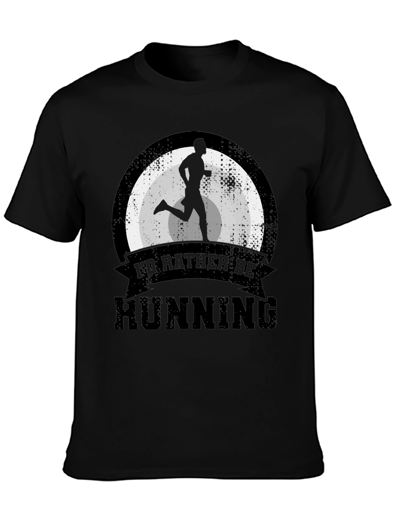 Id Rather Be Running Graphic T-Shirt
