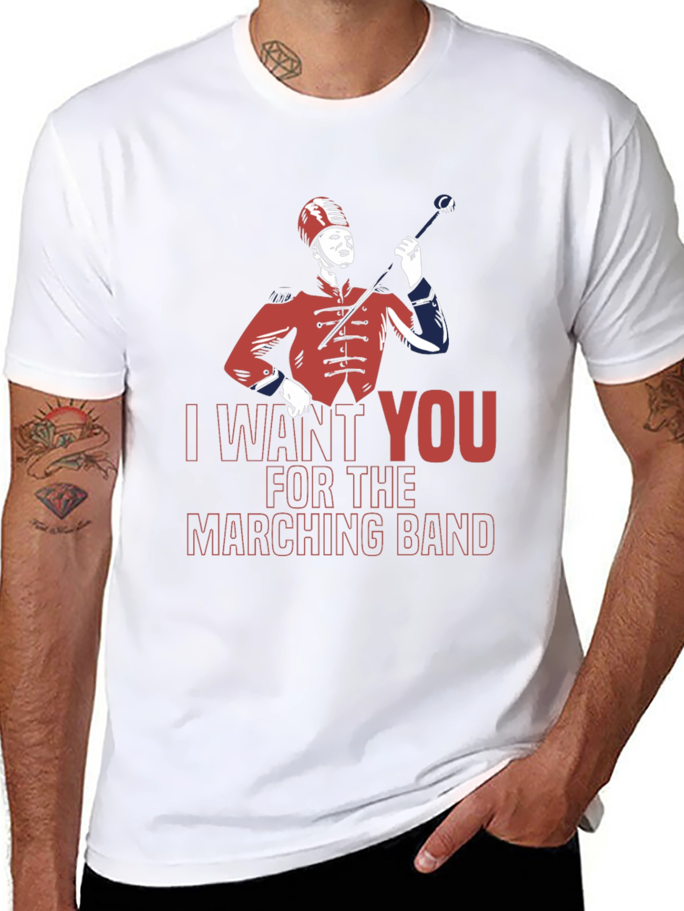 Marching Band Recruitment Graphic T-Shirt