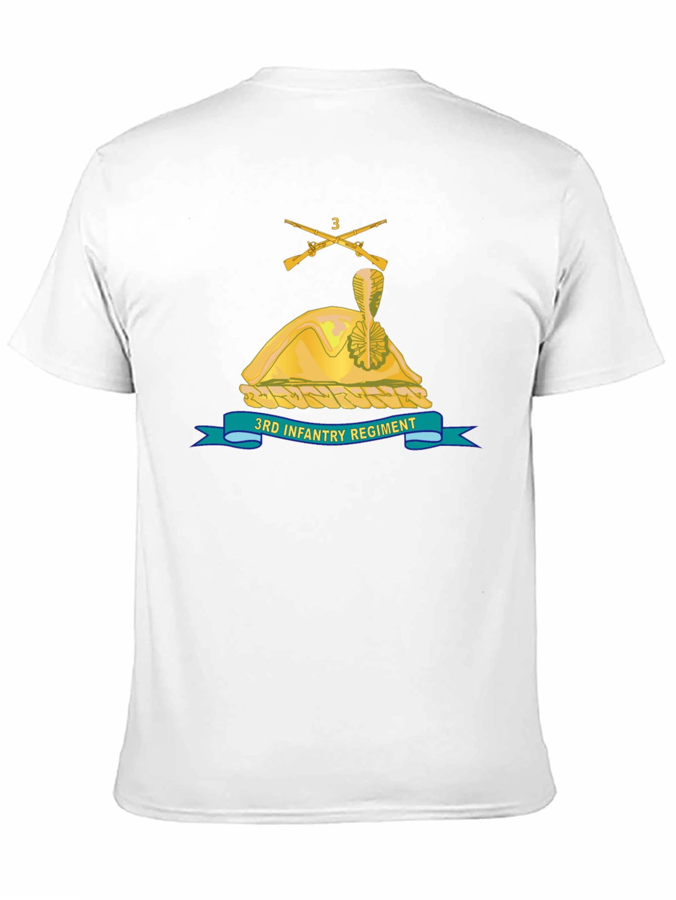 3rd Infantry Regiment Black T-Shirt
