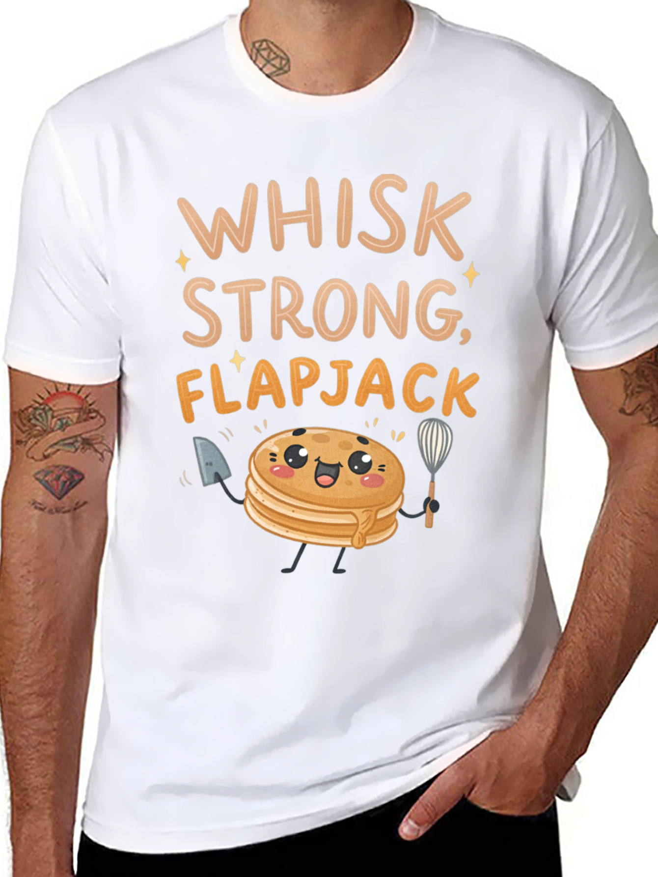 Whisk Strong Flapjack Graphic Tee