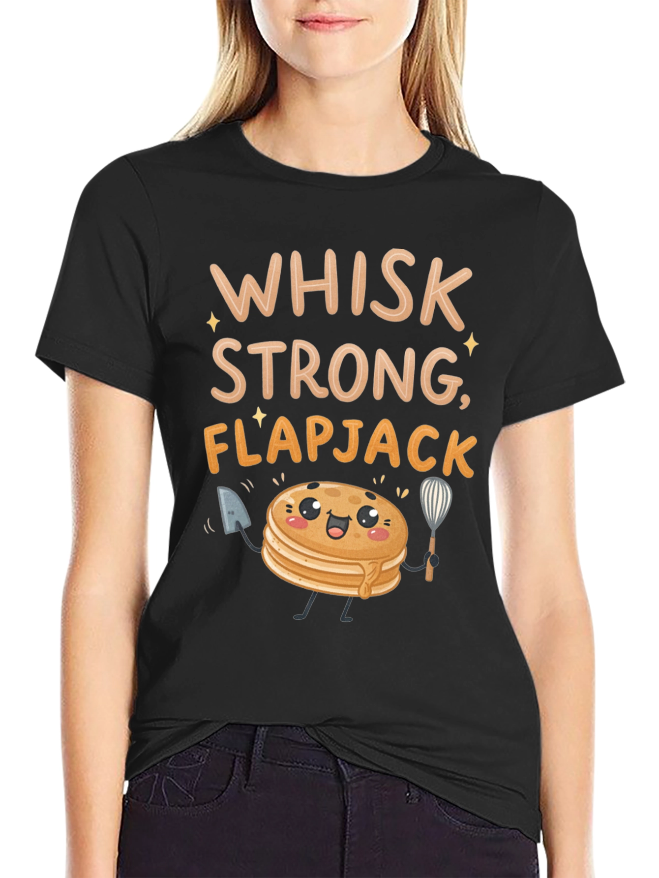 Whisk Strong Flapjack Graphic Tee