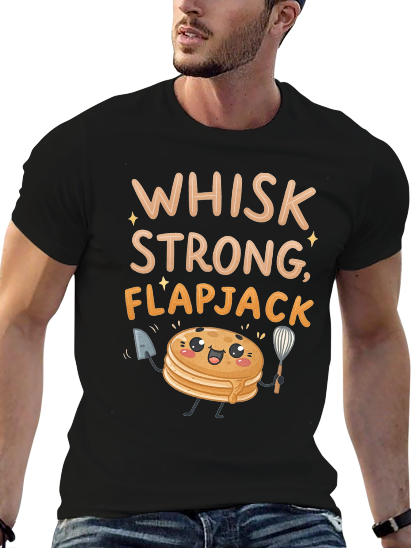 Whisk Strong Flapjack Graphic Tee