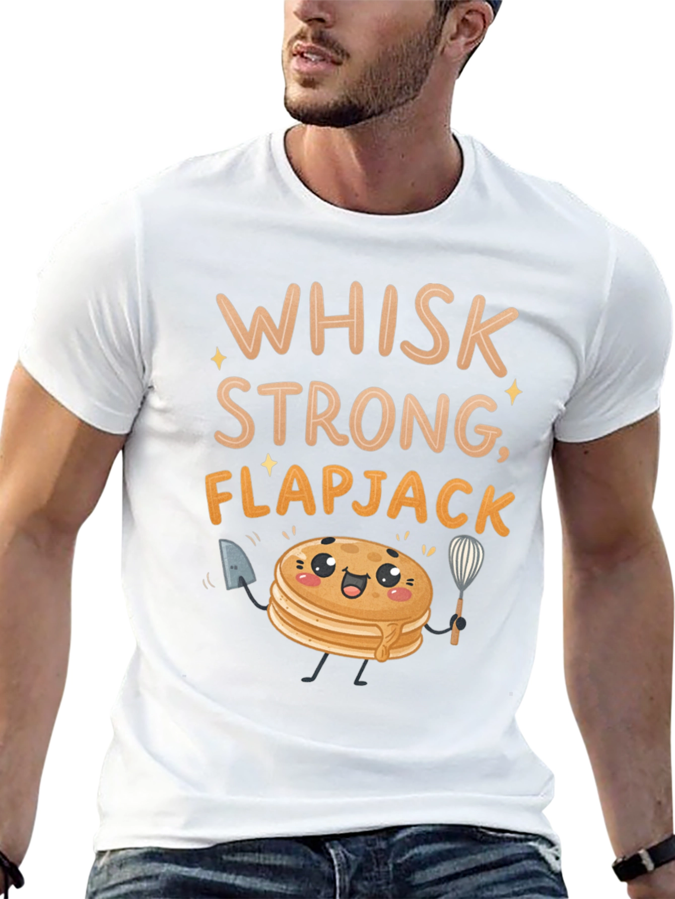 Whisk Strong Flapjack Graphic Tee