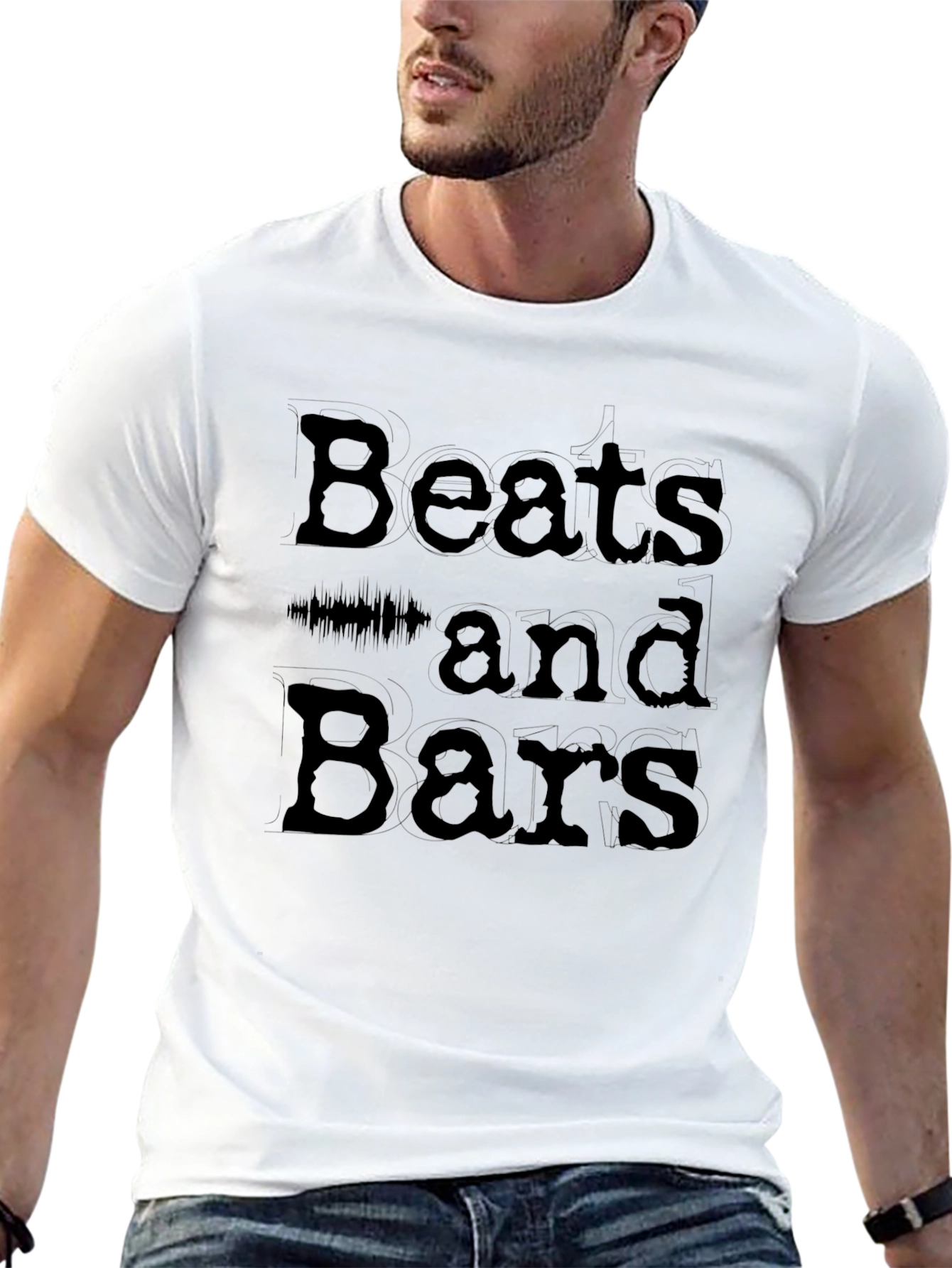 Beats and Bars Graphic Tee - Music Inspired T-Shirt
