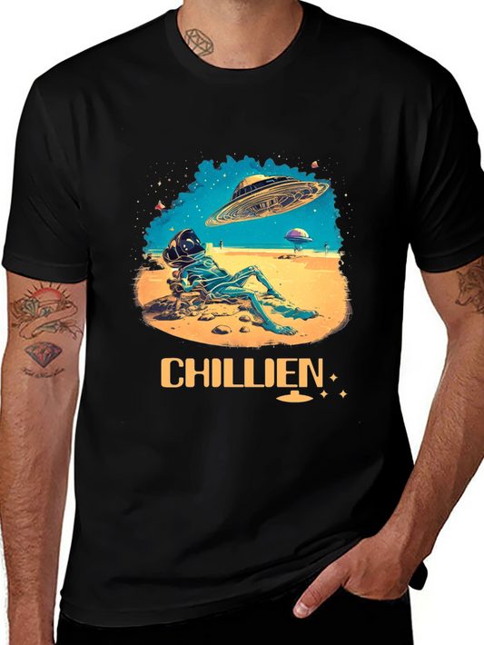 Chillien Alien T-Shirt - Relaxed UFO Design
