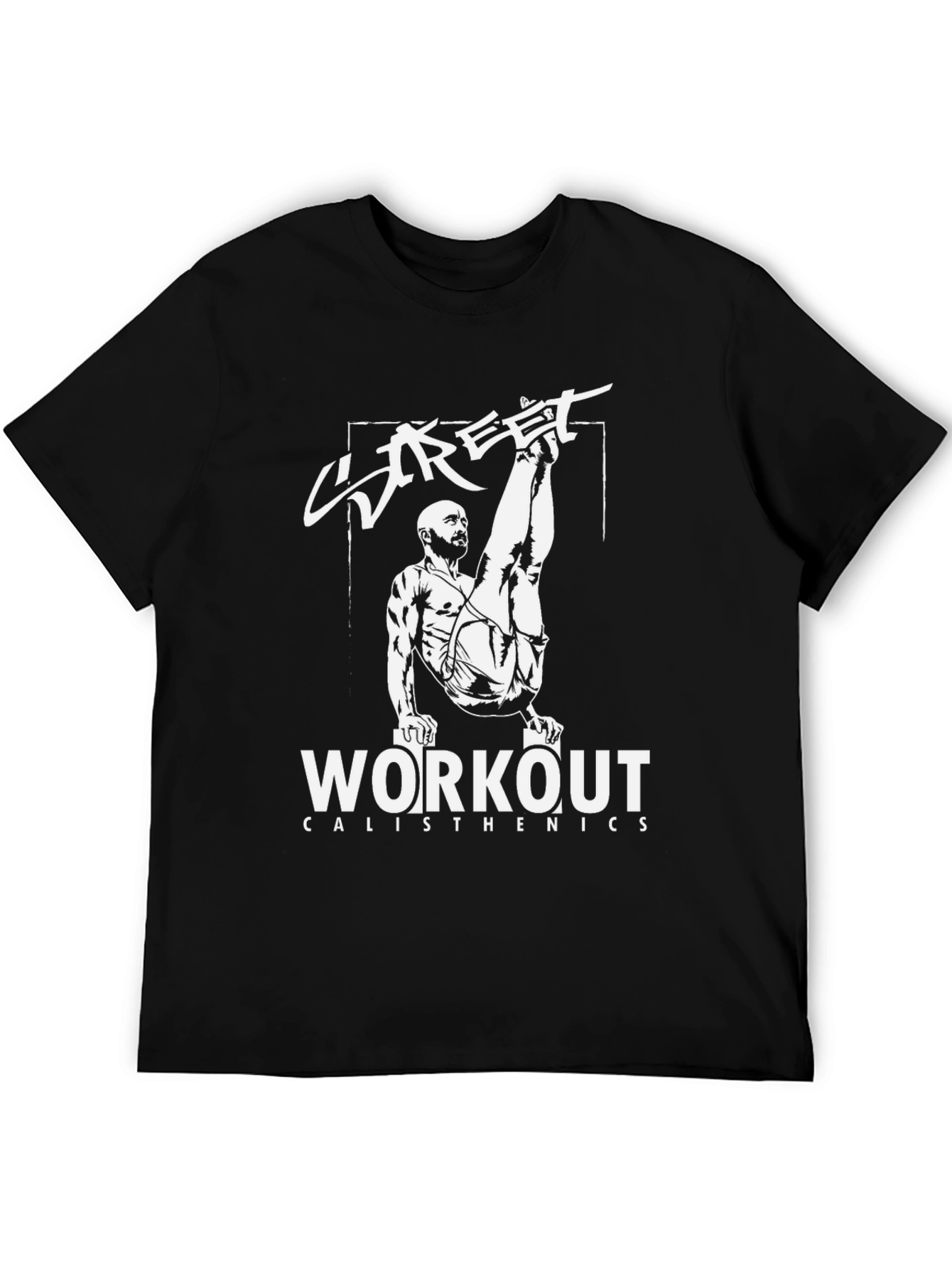 Street Workout Calisthenics Graphic Tee