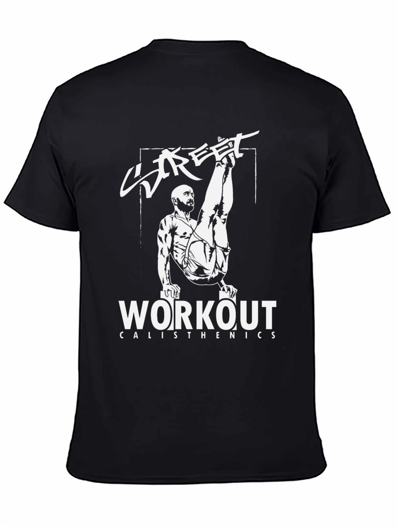 Street Workout Calisthenics Graphic Tee