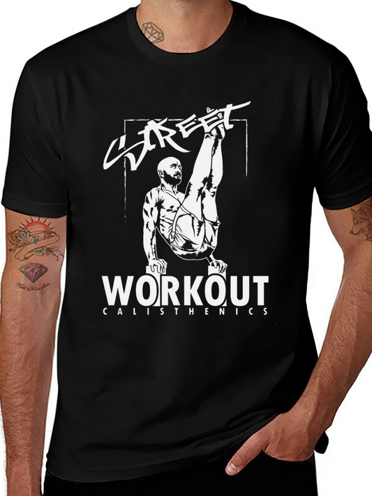 Street Workout Calisthenics Graphic Tee