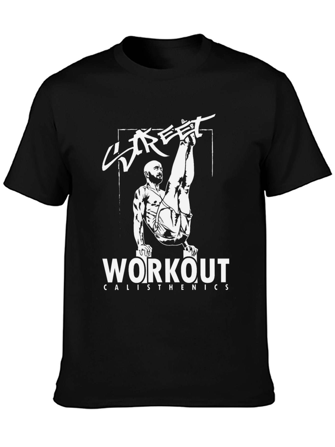 Street Workout Calisthenics Graphic Tee