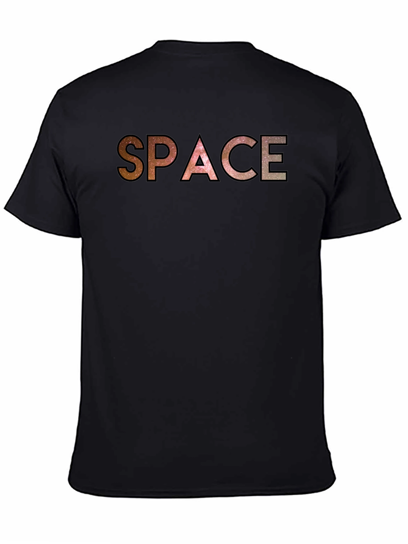 Space Galaxy T-Shirt - Black Tee