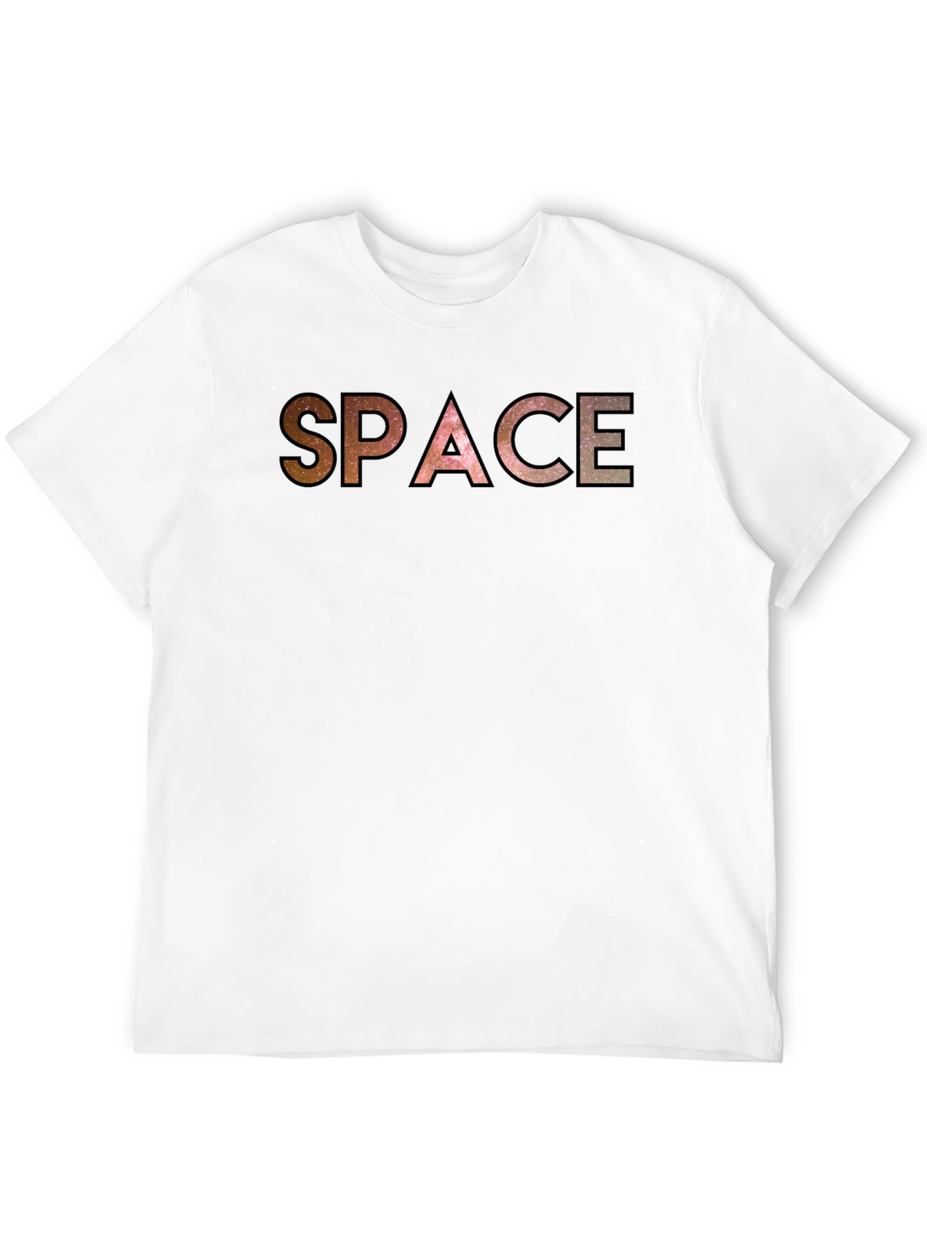 Space Galaxy T-Shirt - Black Tee
