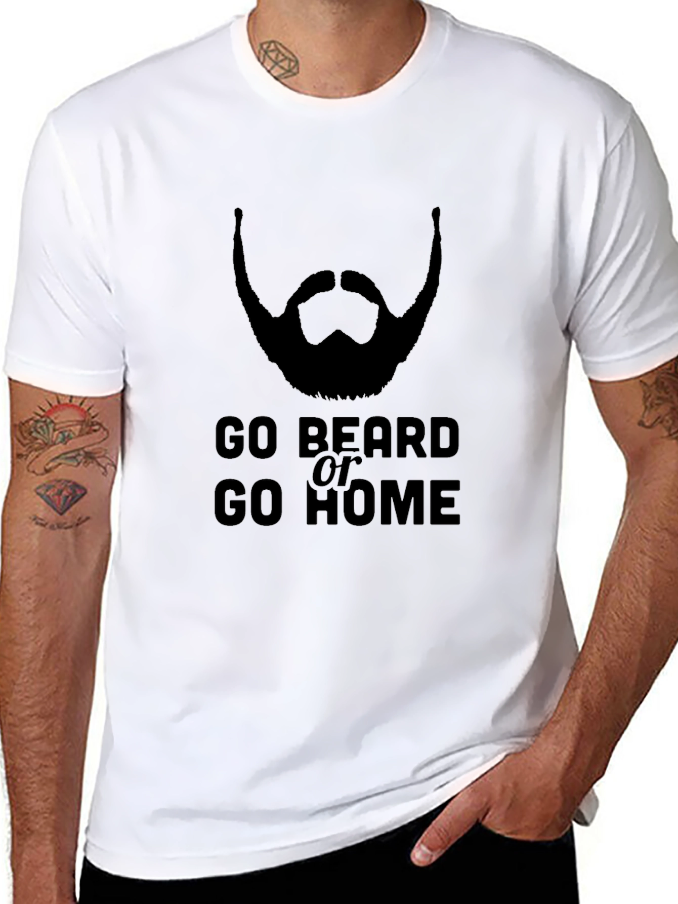 Go Beard or Go Home T-Shirt