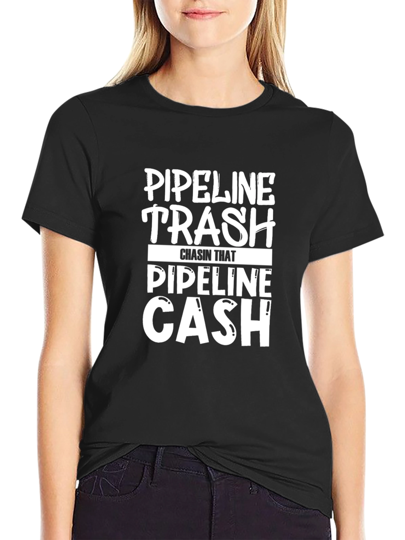 Pipeline Trash Chasing Cash Graphic Tee