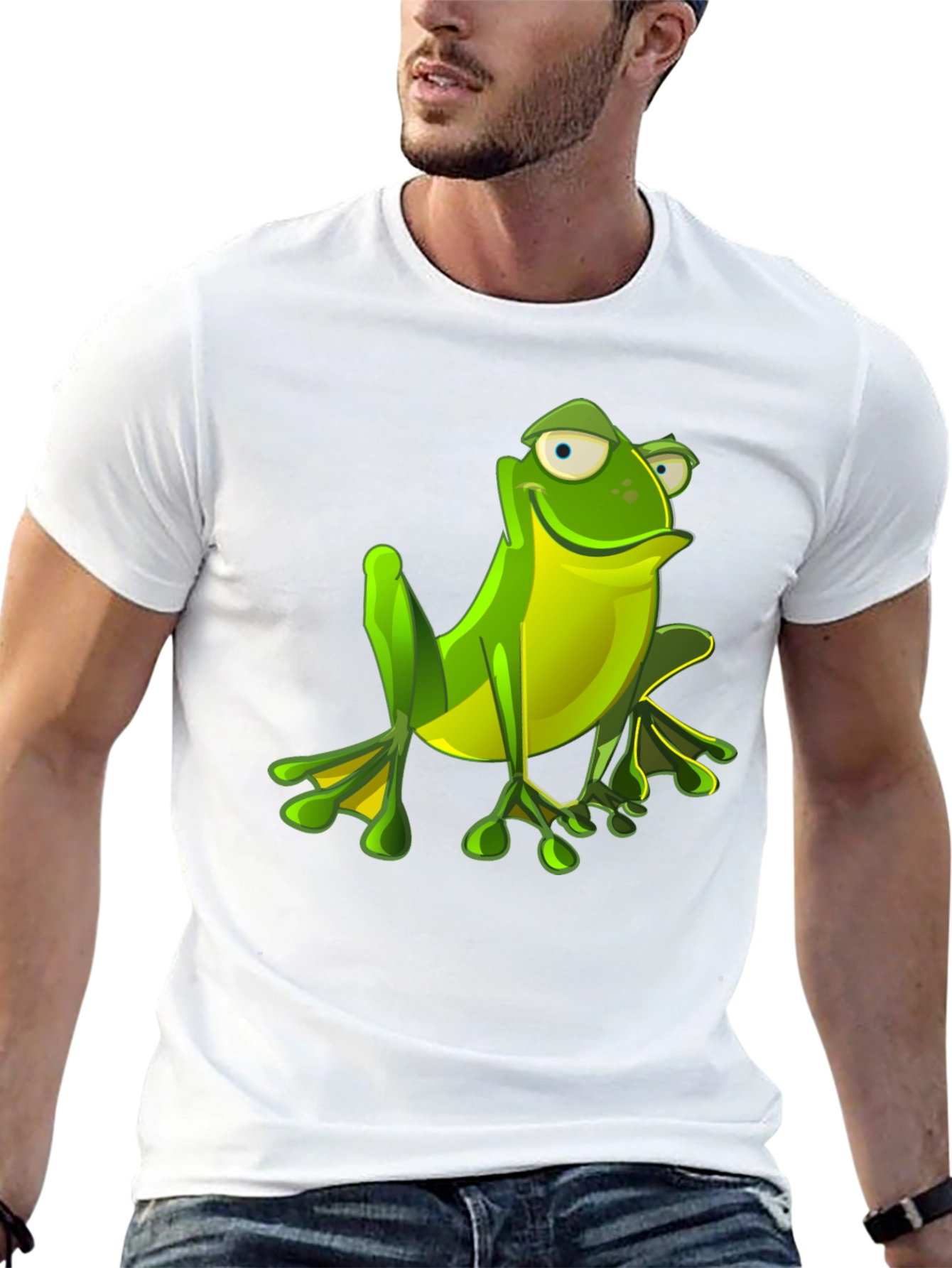 Frog Graphic Tee - Ribbiting Style!