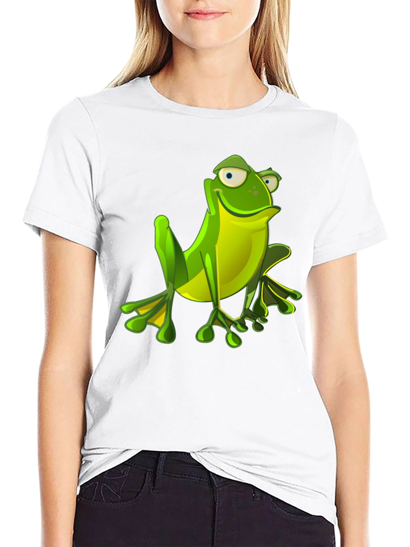 Frog Graphic Tee - Ribbiting Style!