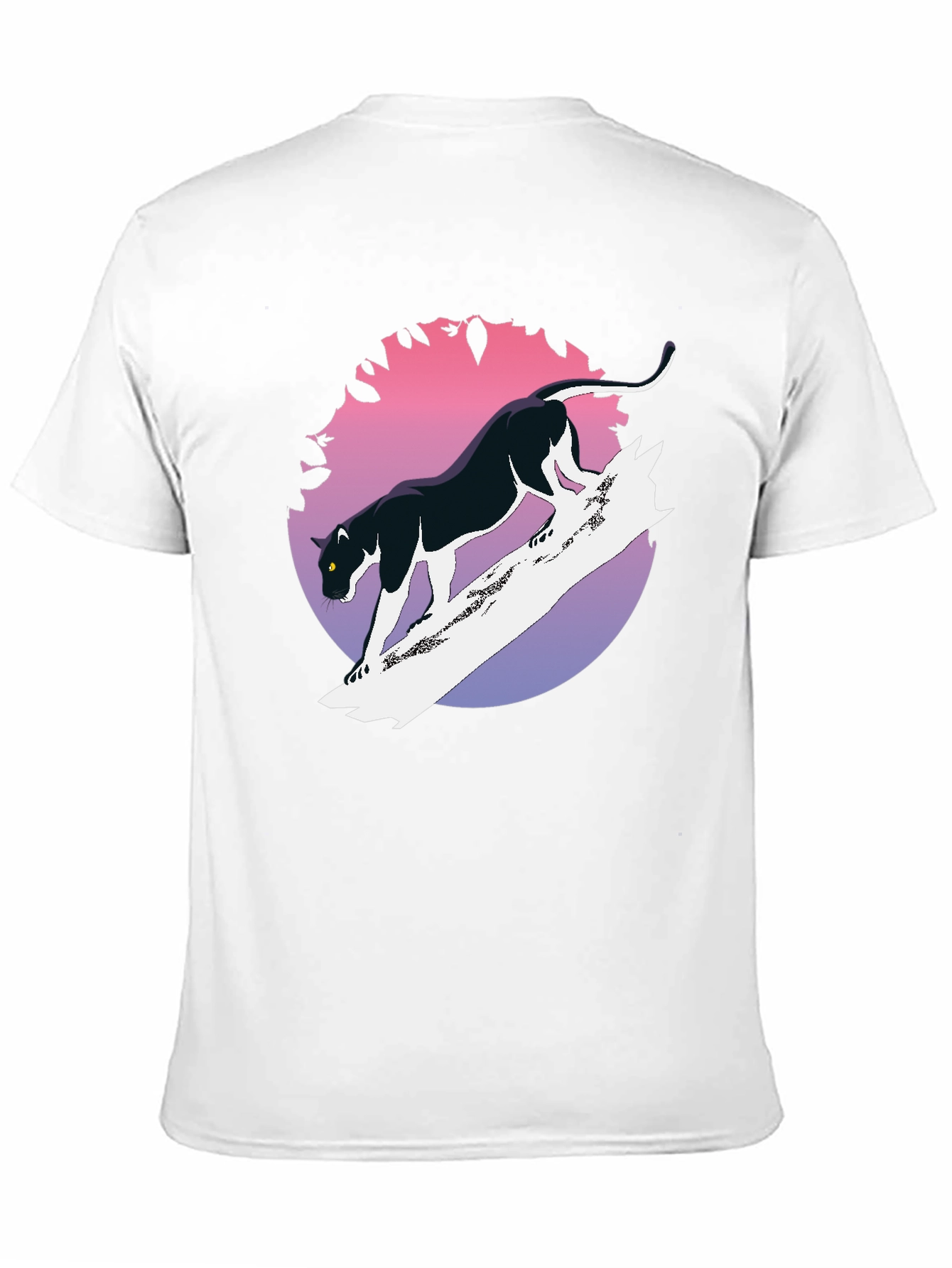 Black Panther Graphic Tee - Retro Style