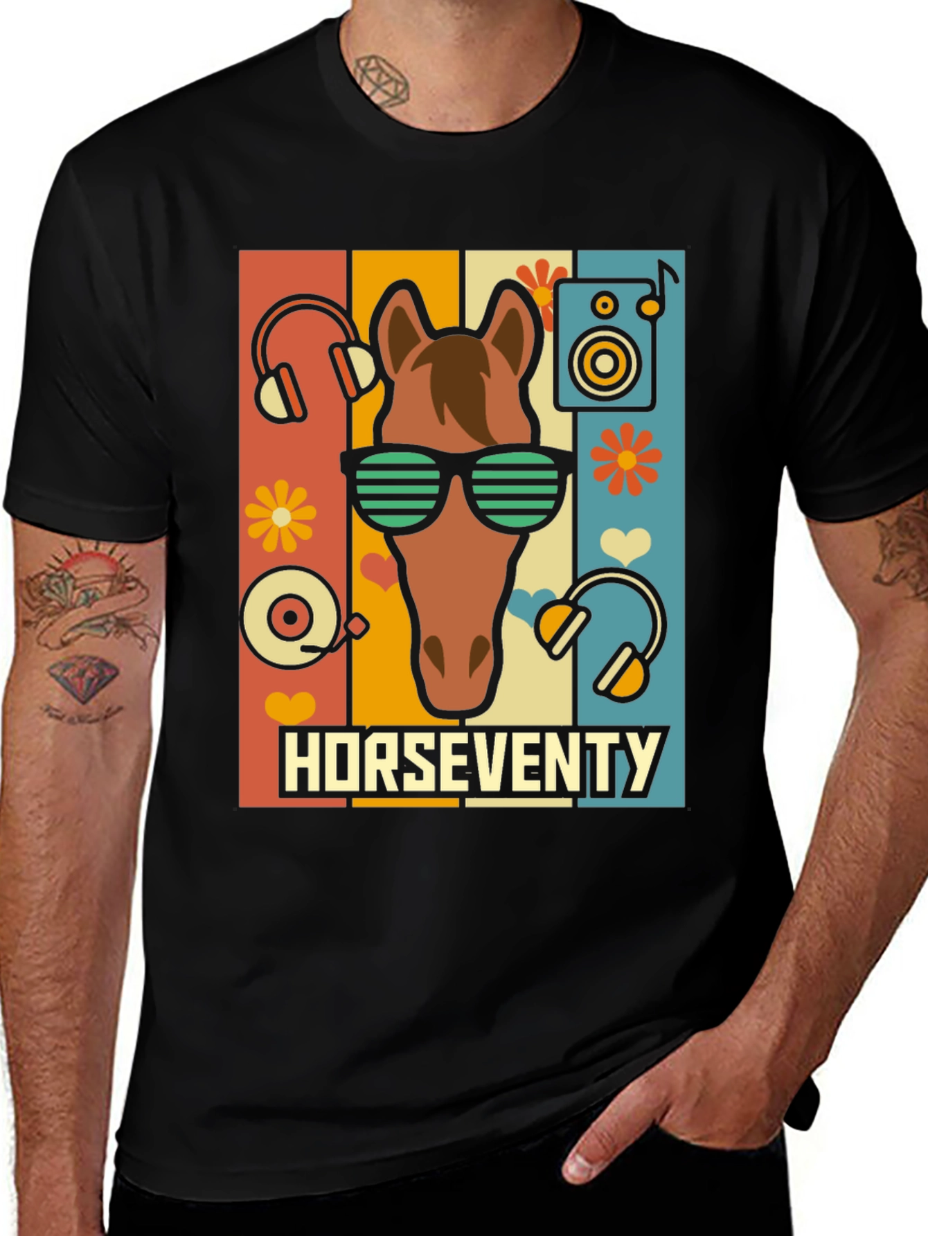 Horseventy Retro T-Shirt