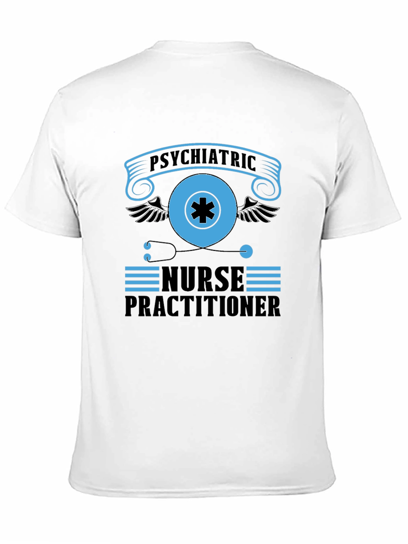 Psychiatric Nurse Practitioner Black T-Shirt