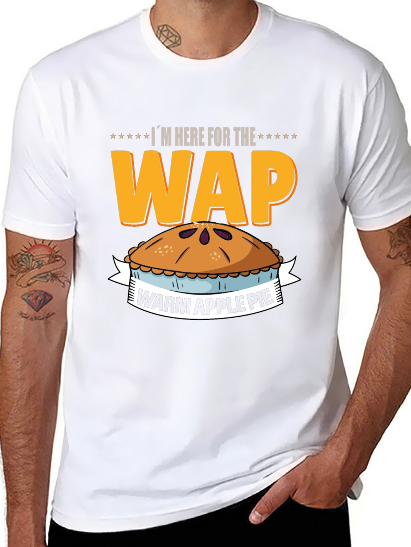 Warm Apple Pie T-Shirt Funny Thanksgiving Gift