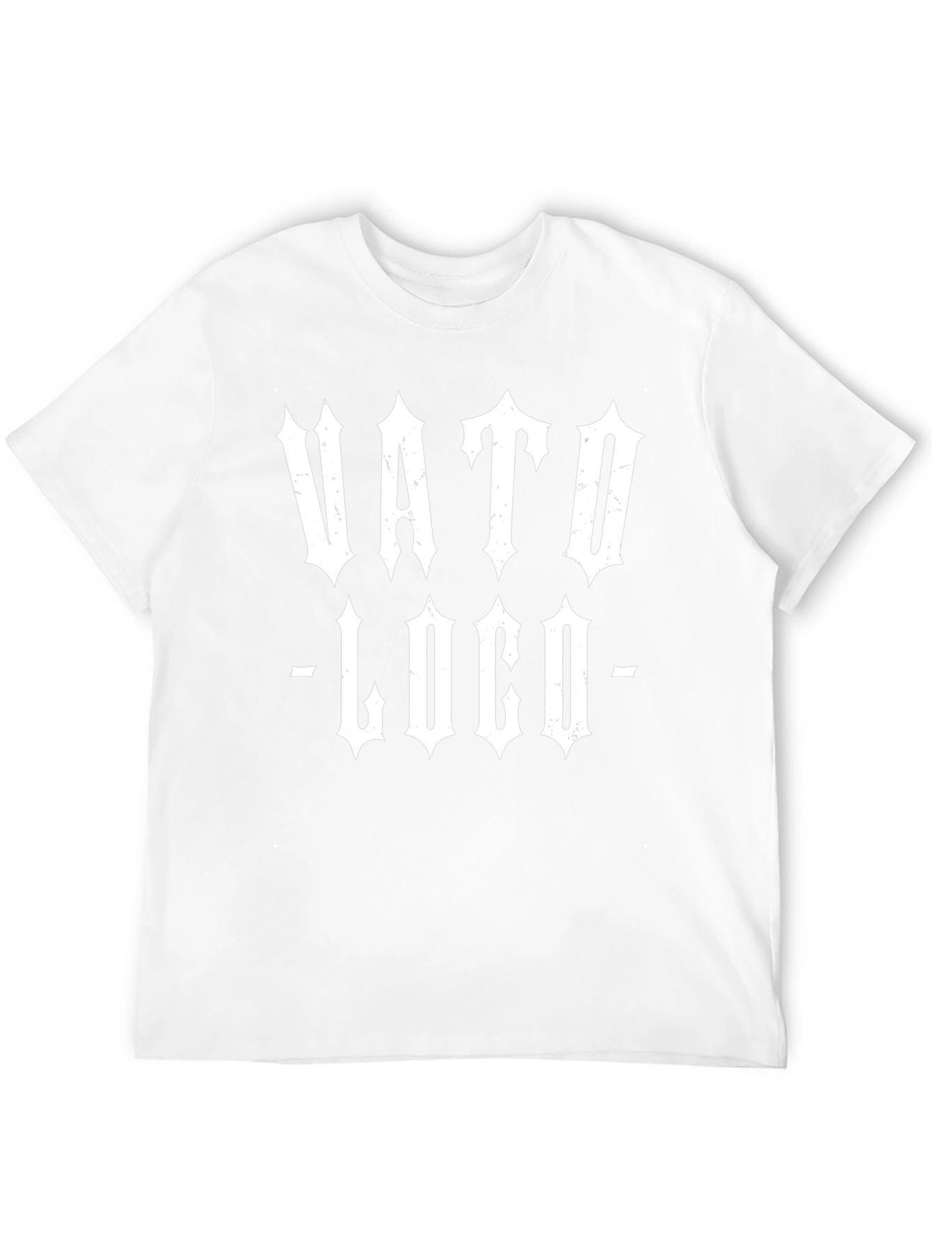 Vato Loco Mens Black Graphic Tee