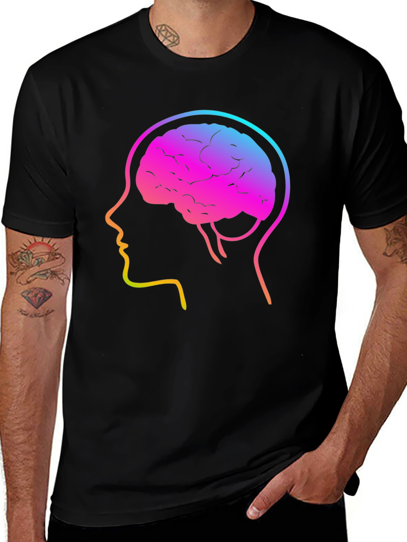 Brain Power T-Shirt - Creative Mind Design