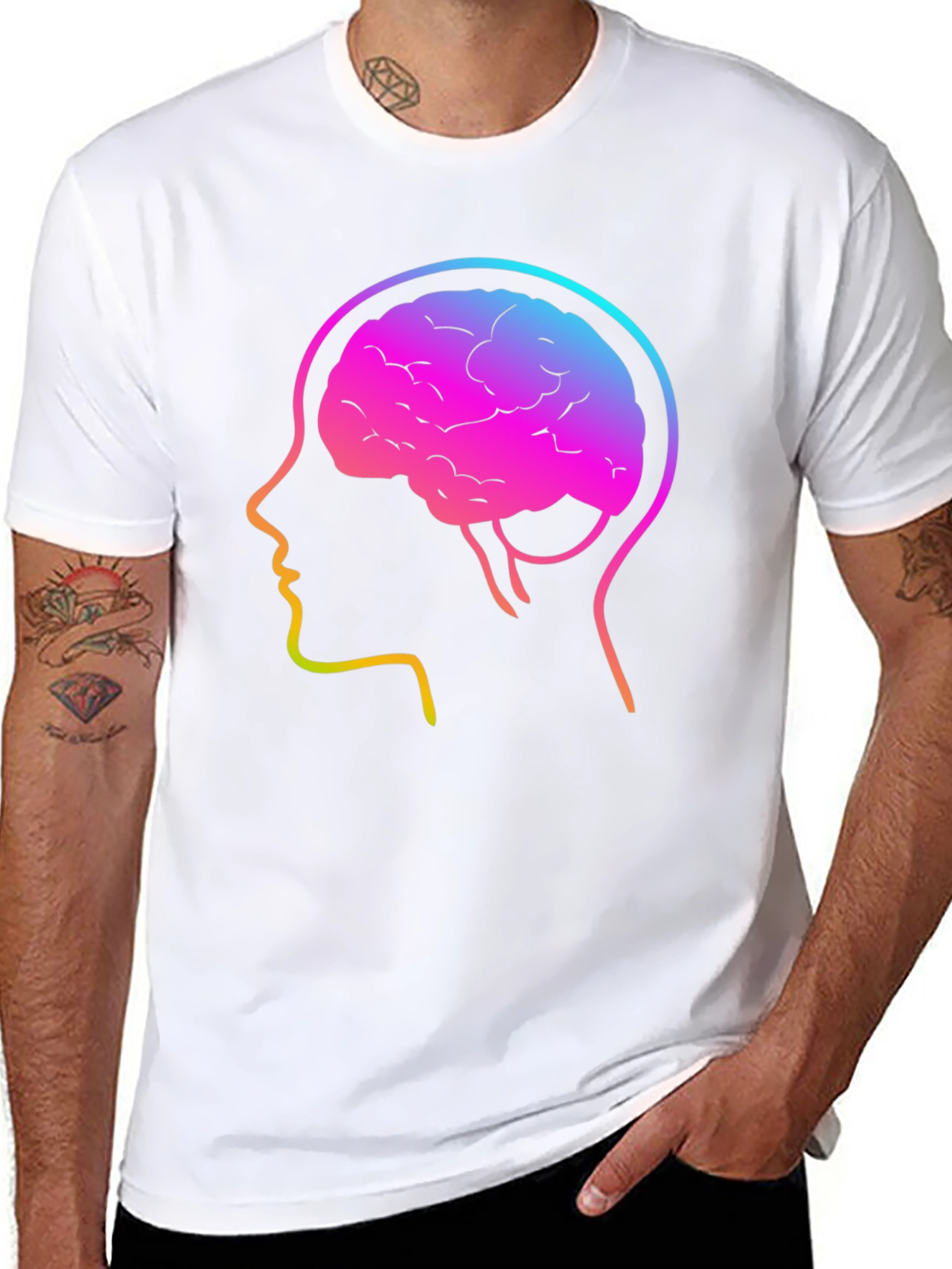 Brain Power T-Shirt - Creative Mind Design