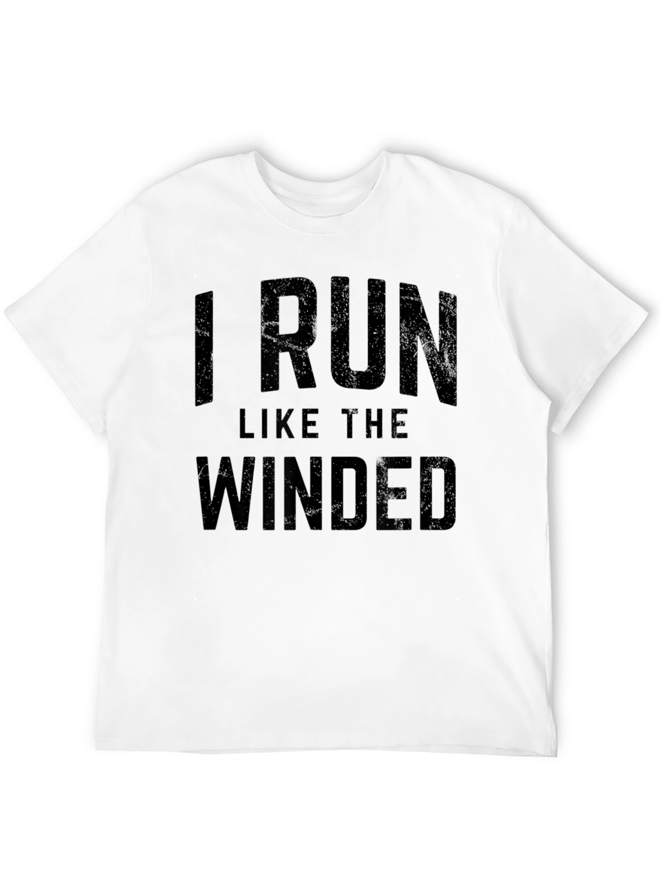 Funny Runner T-Shirt - I Run Like The Winded