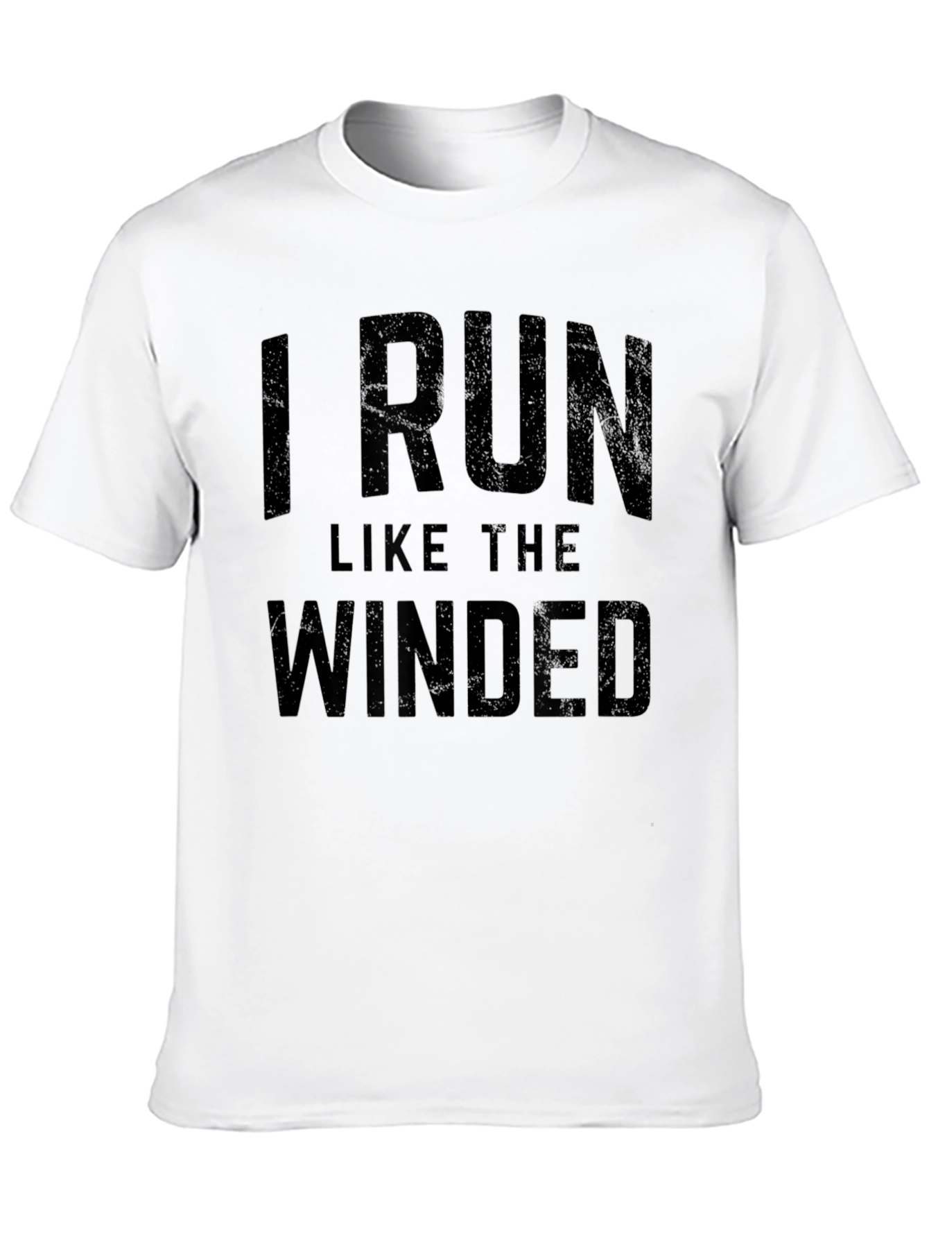 Funny Runner T-Shirt - I Run Like The Winded