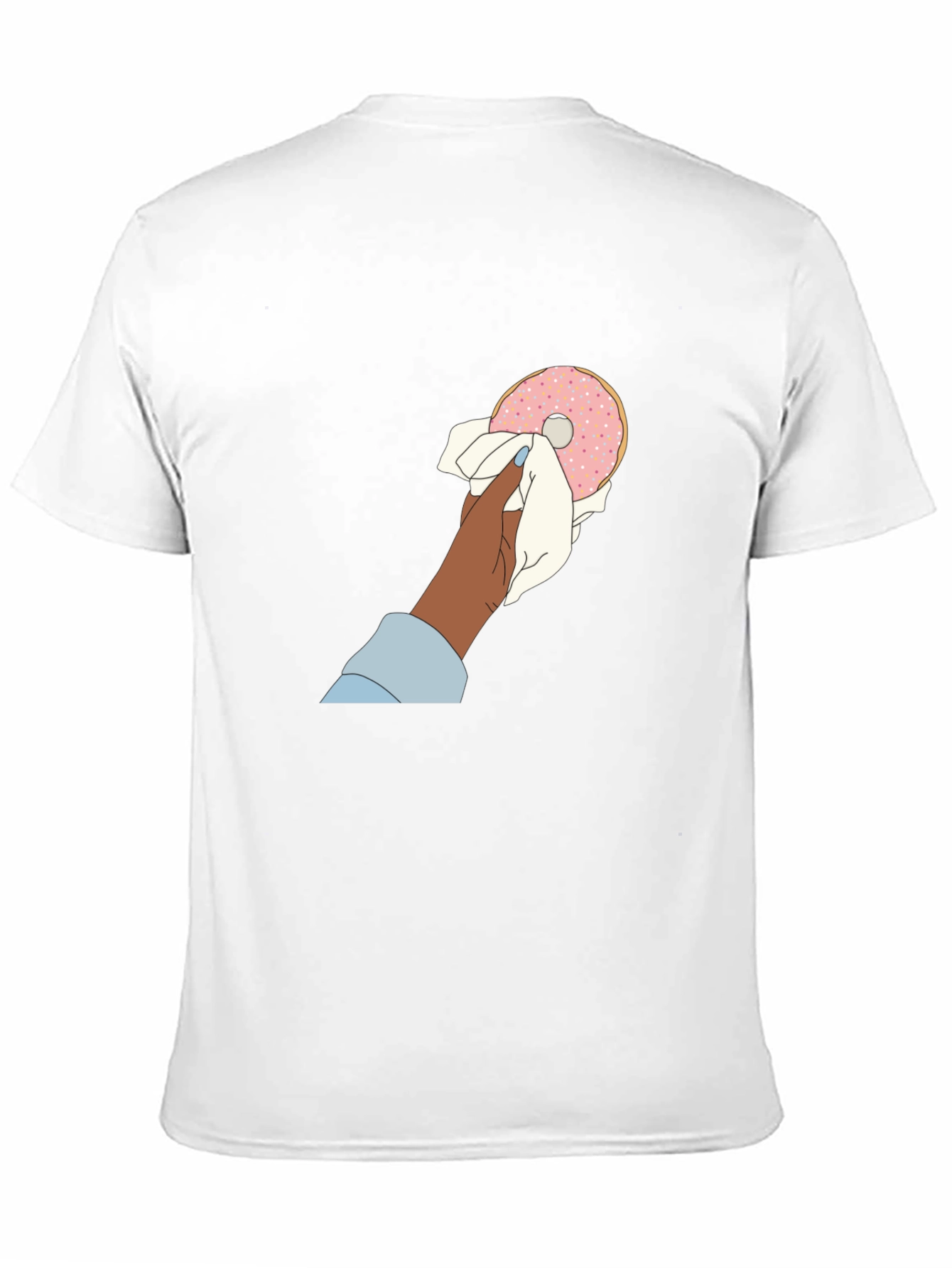 Doughnut Lover Graphic Tee - Black Unisex T-Shirt