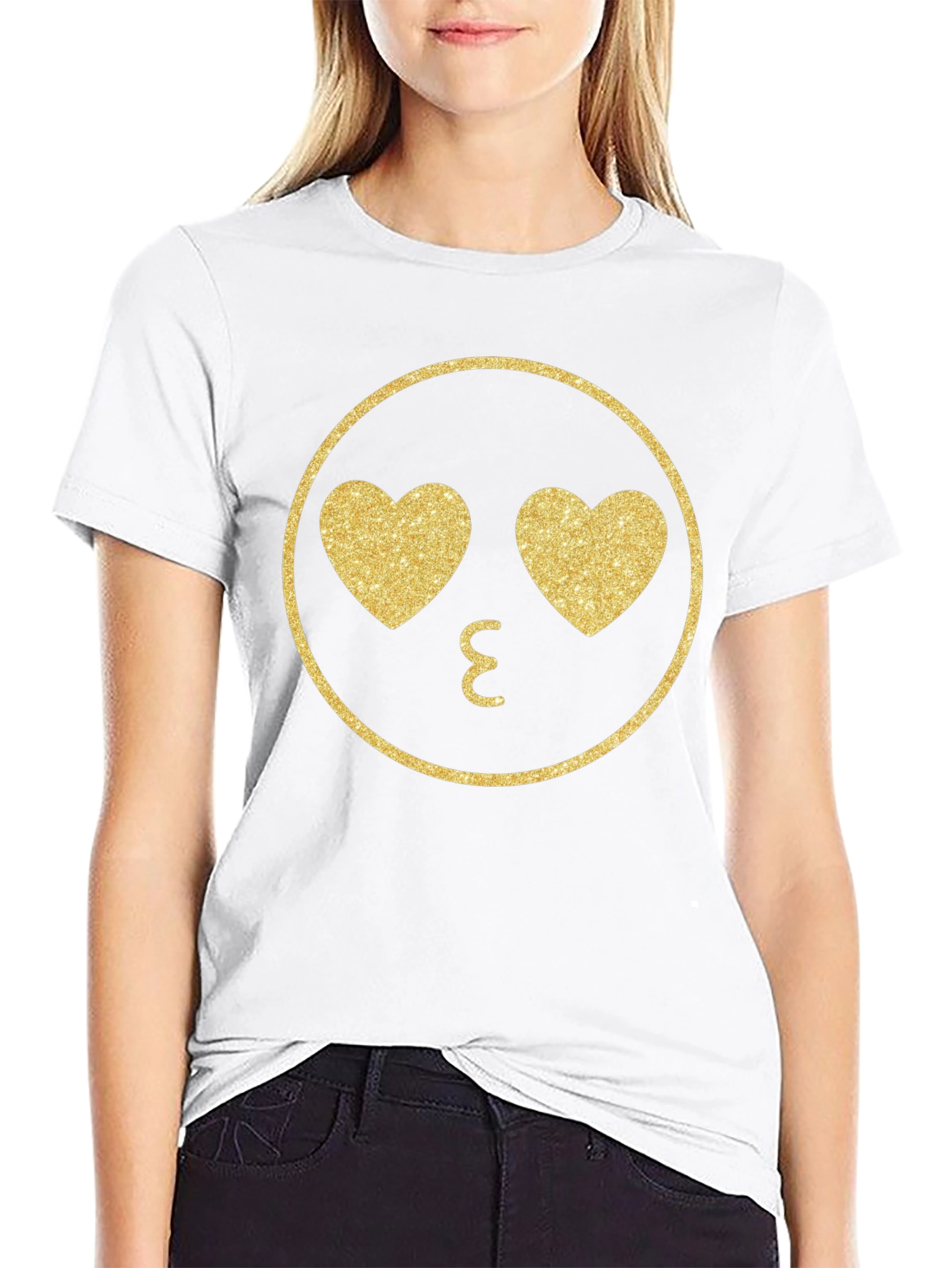 Emoji Kiss Face T-Shirt