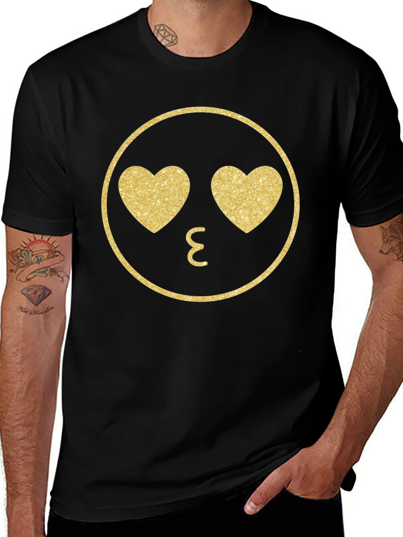 Emoji Kiss Face T-Shirt
