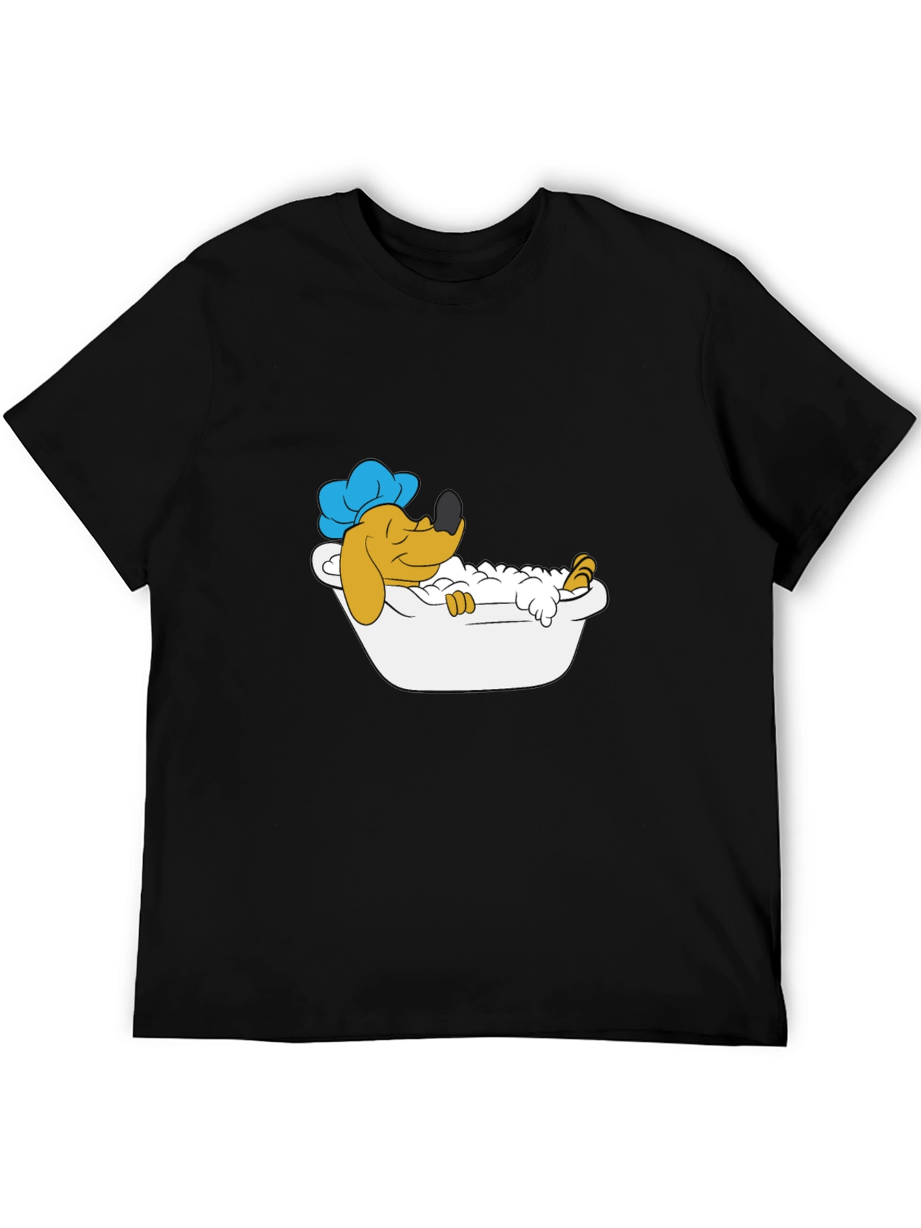 Cartoon Dog Relaxing T-Shirt