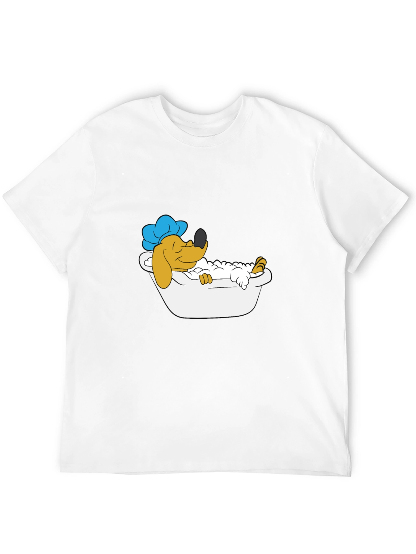 Cartoon Dog Relaxing T-Shirt