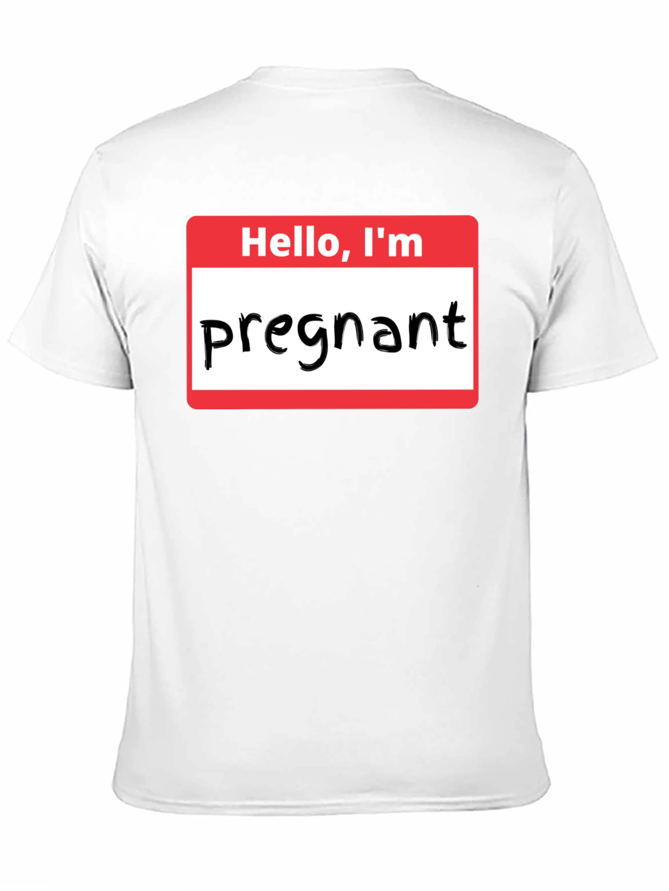Hello Im Pregnant T-Shirt Funny Pregnancy Announcement Tee