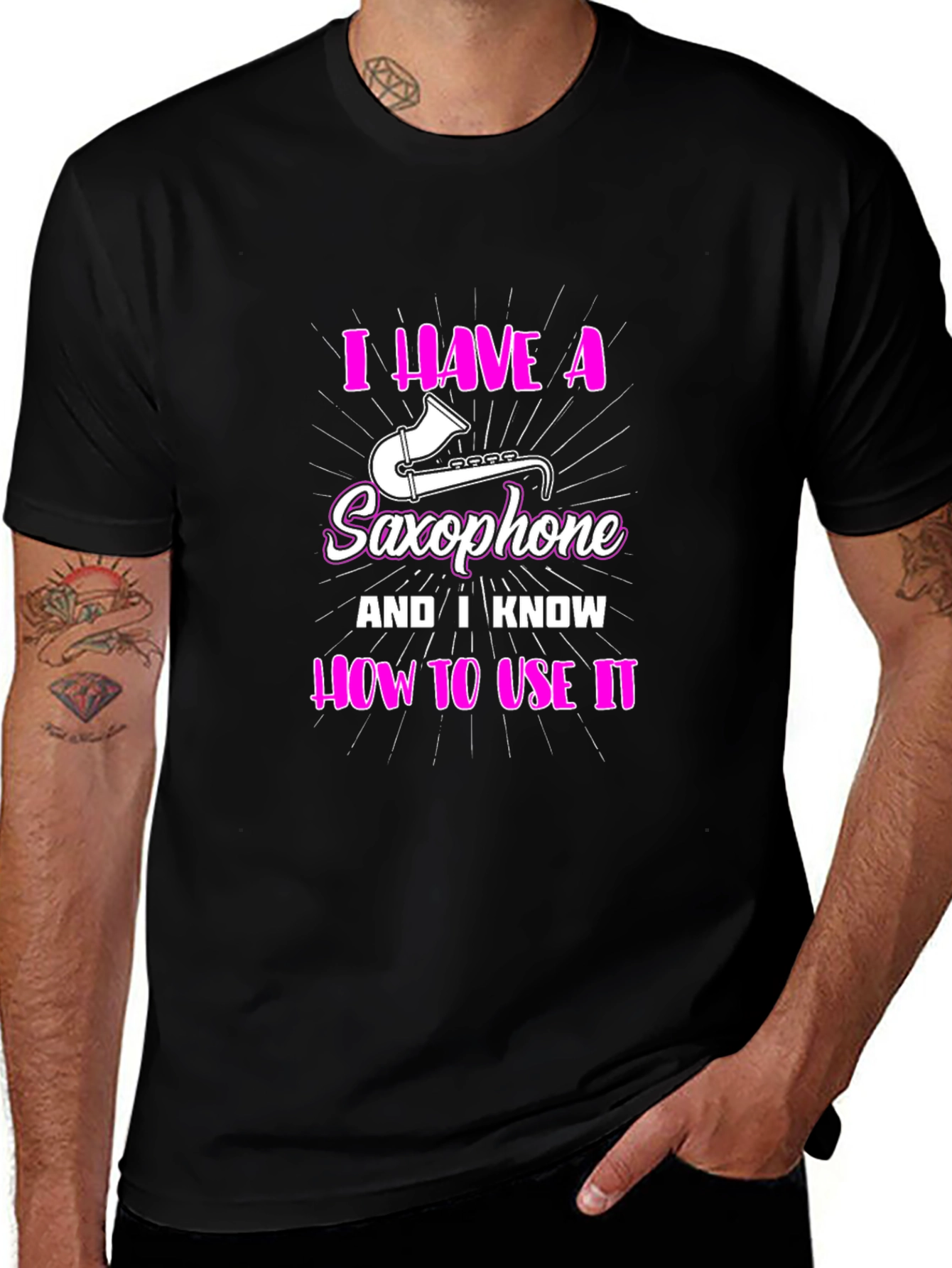 I Have a Saxophone Funny T-Shirt