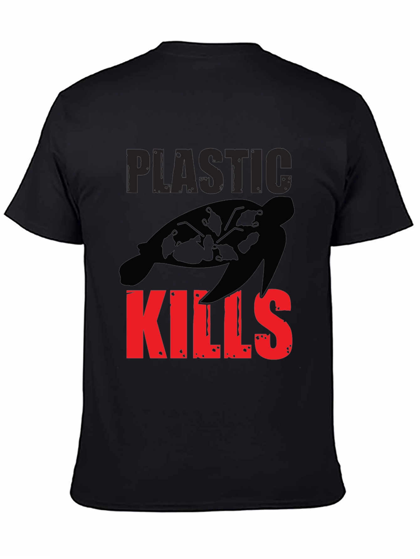 Plastic Kills T-Shirt - Save the Turtles