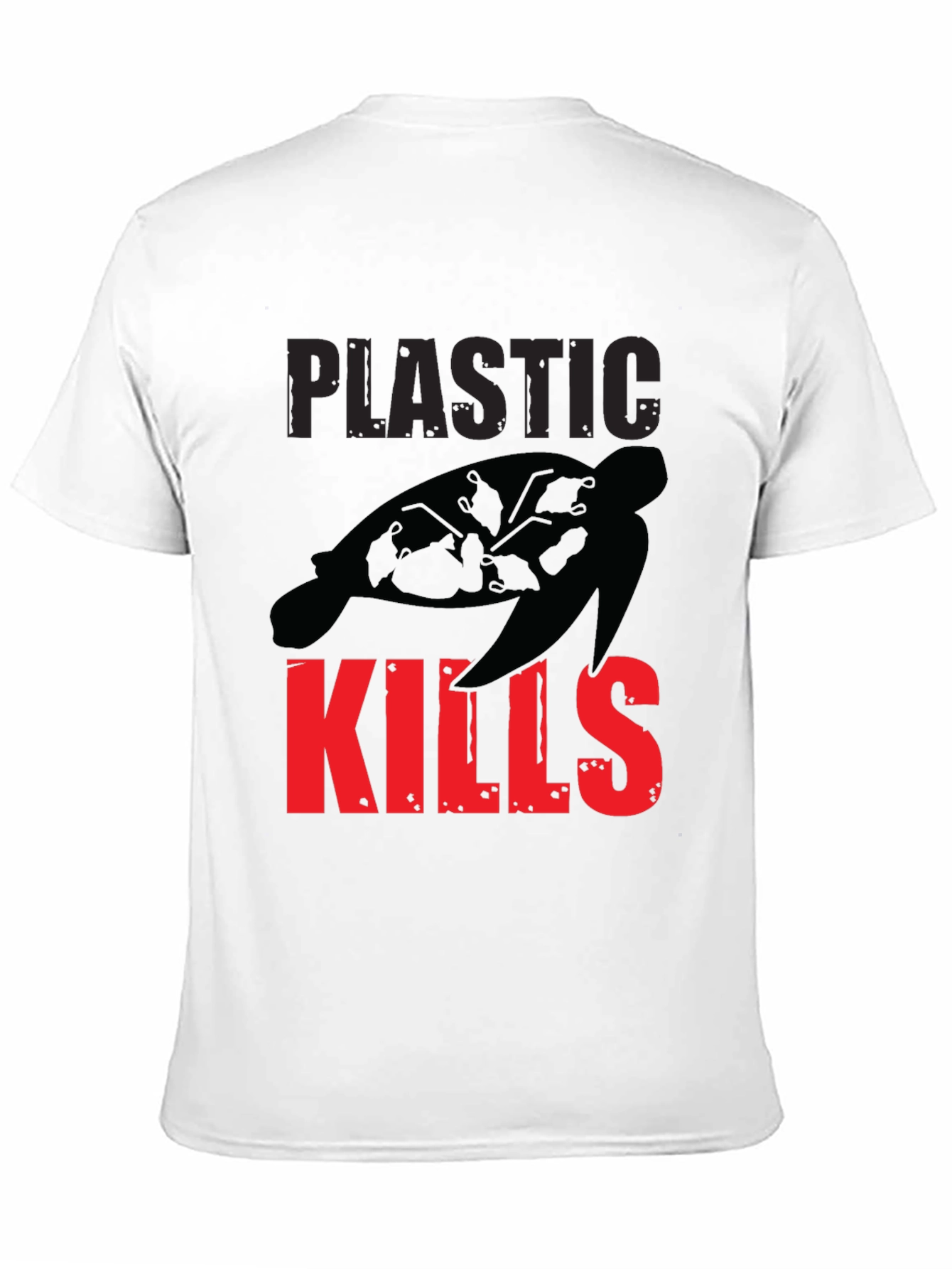 Plastic Kills T-Shirt - Save the Turtles