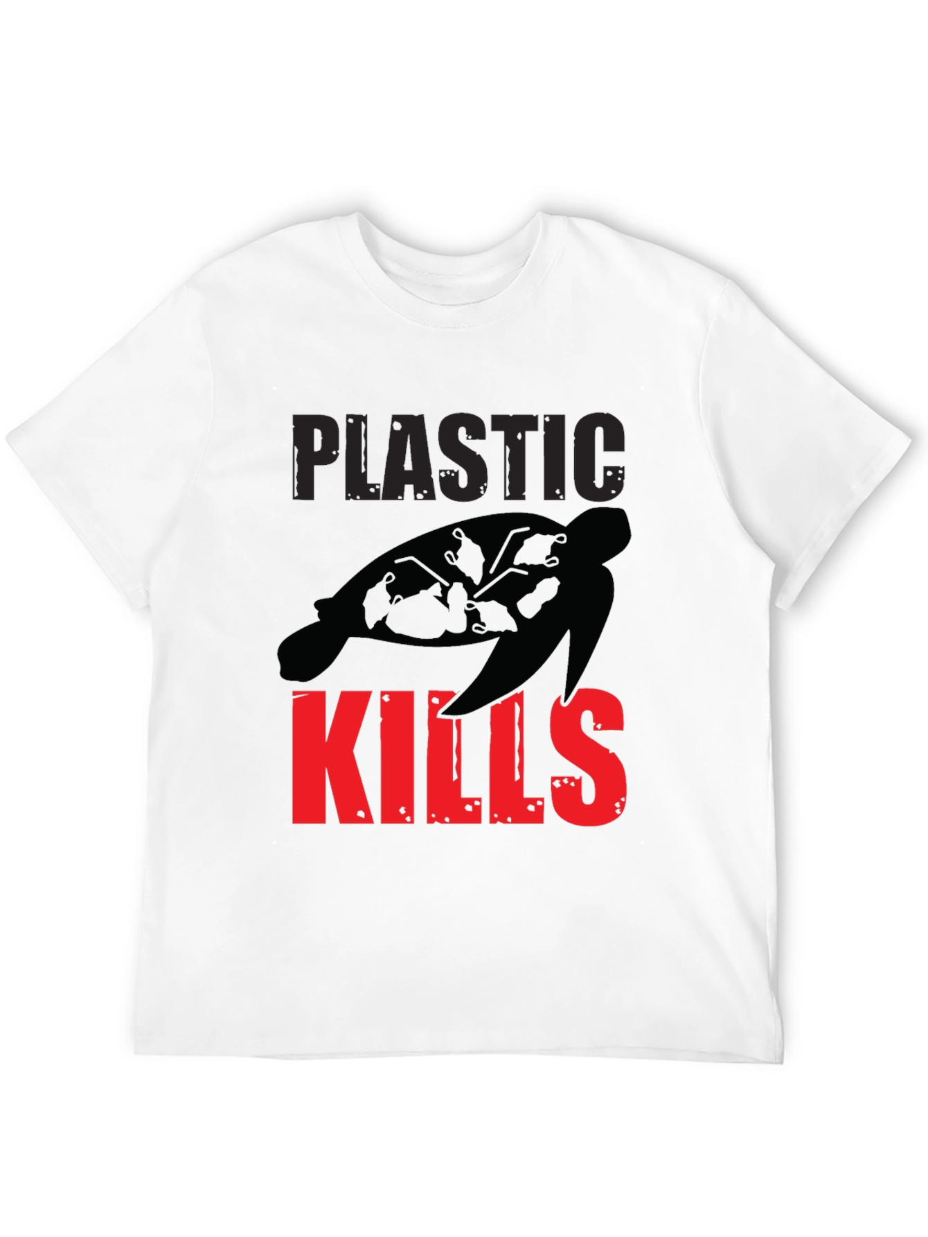 Plastic Kills T-Shirt - Save the Turtles