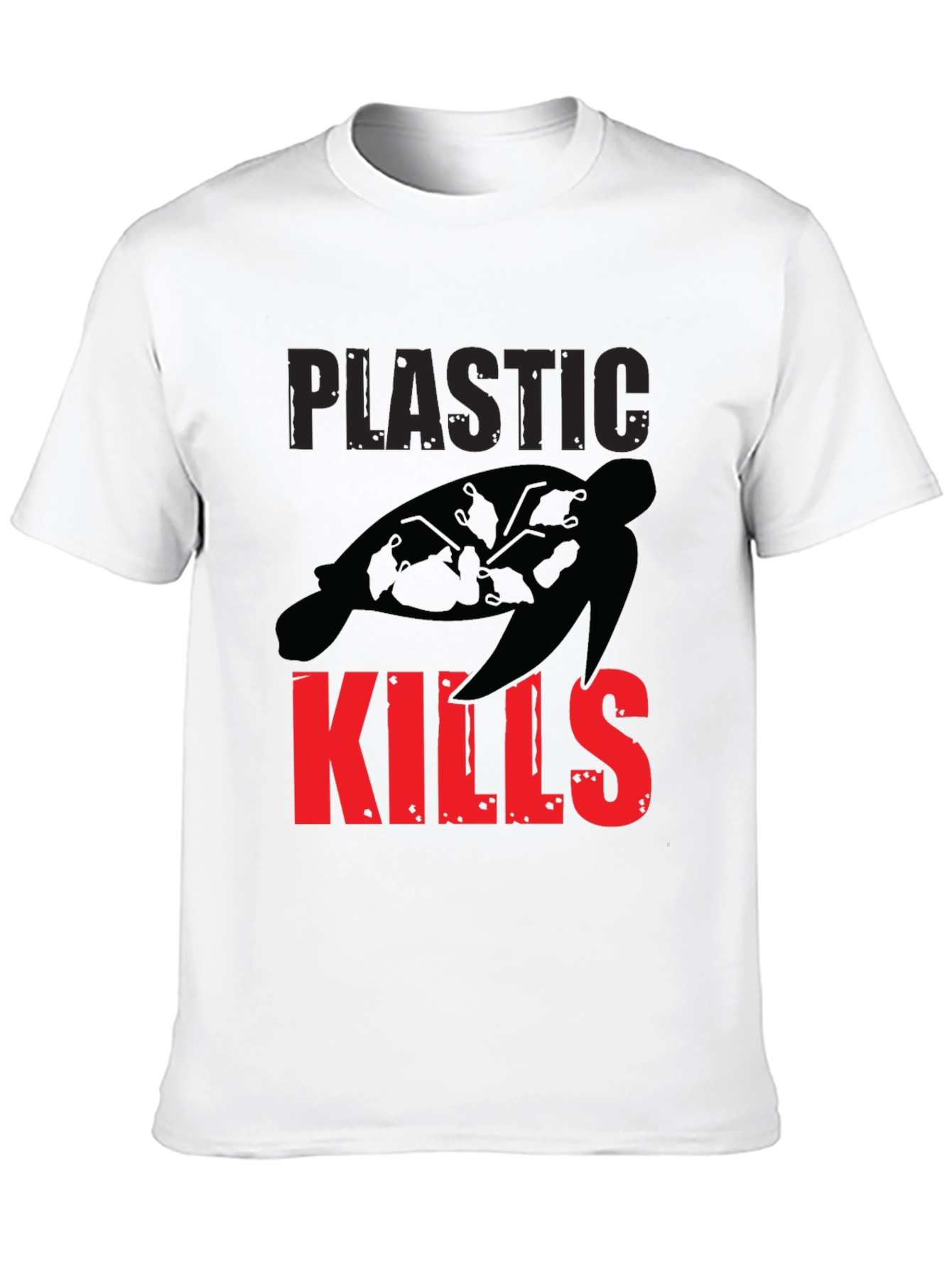 Plastic Kills T-Shirt - Save the Turtles