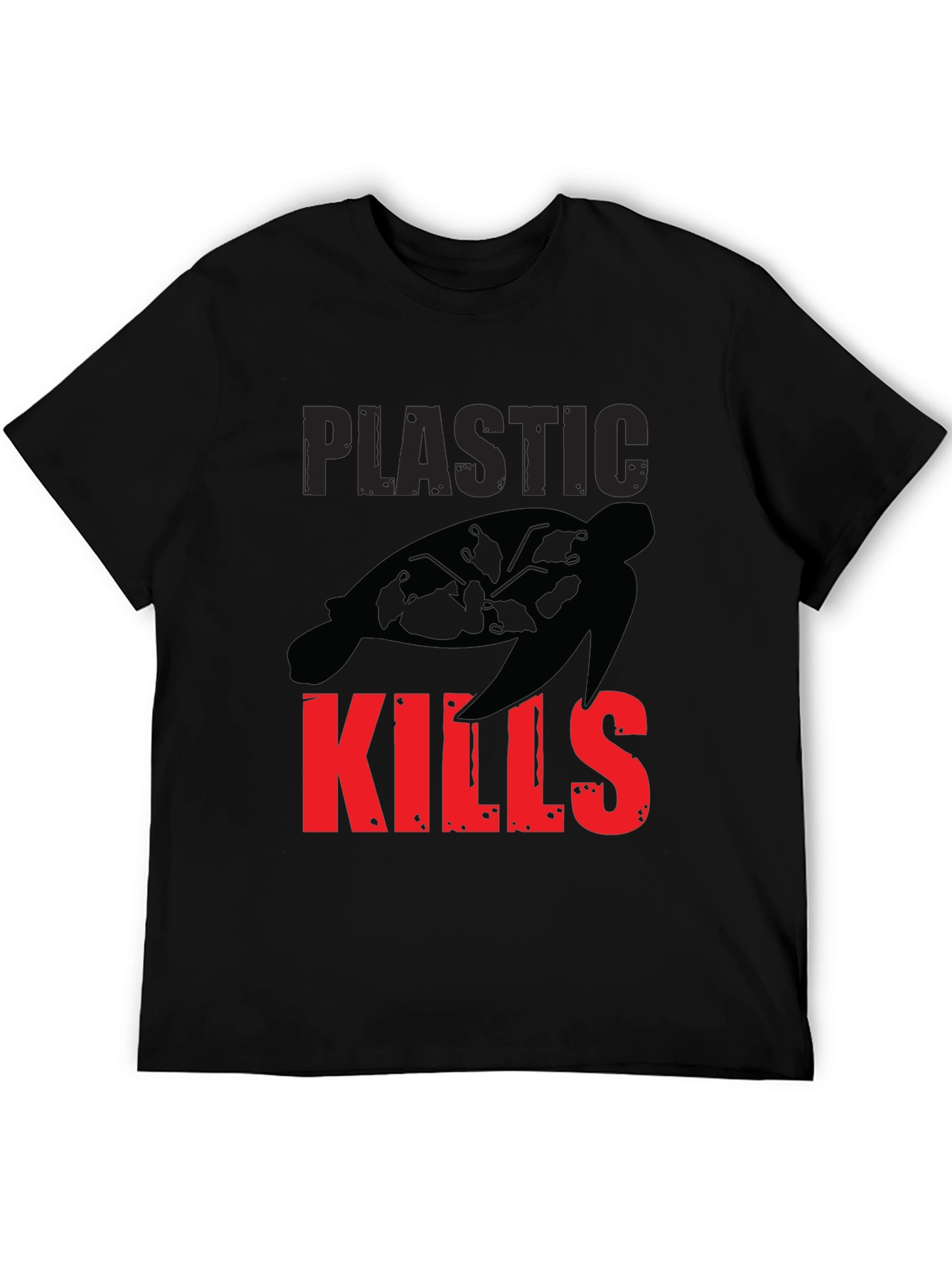 Plastic Kills T-Shirt - Save the Turtles
