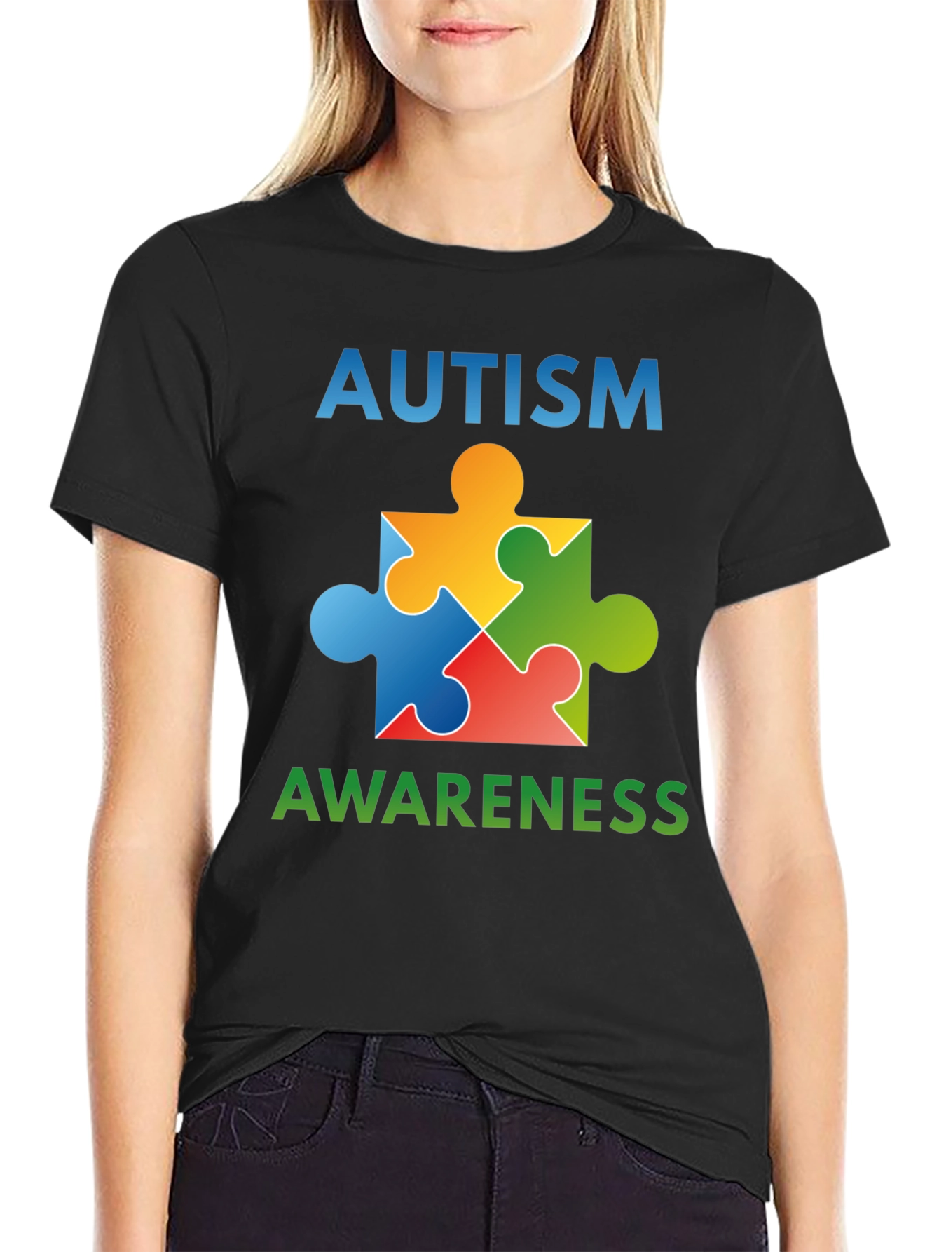 Autism Awareness Puzzle Piece T-Shirt