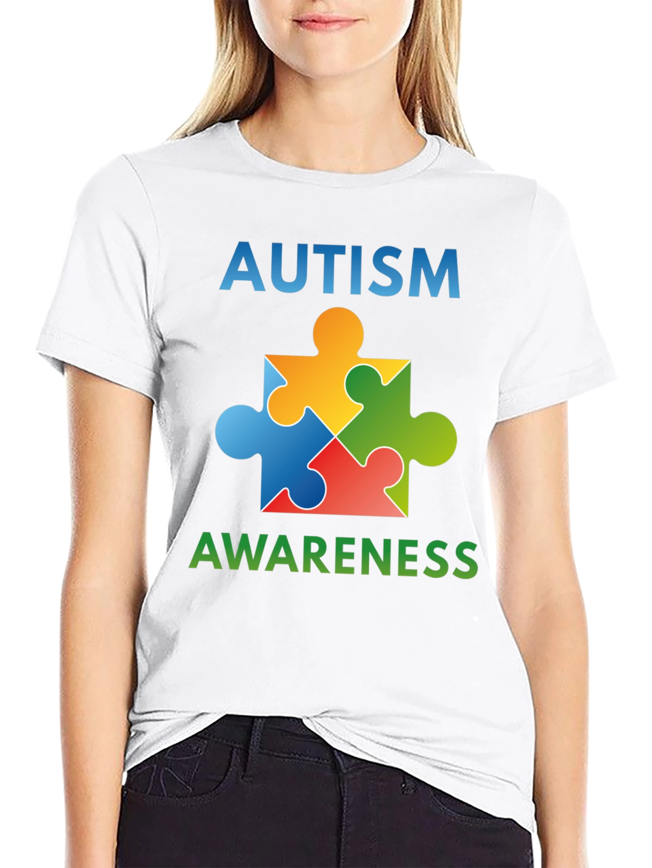 Autism Awareness Puzzle Piece T-Shirt