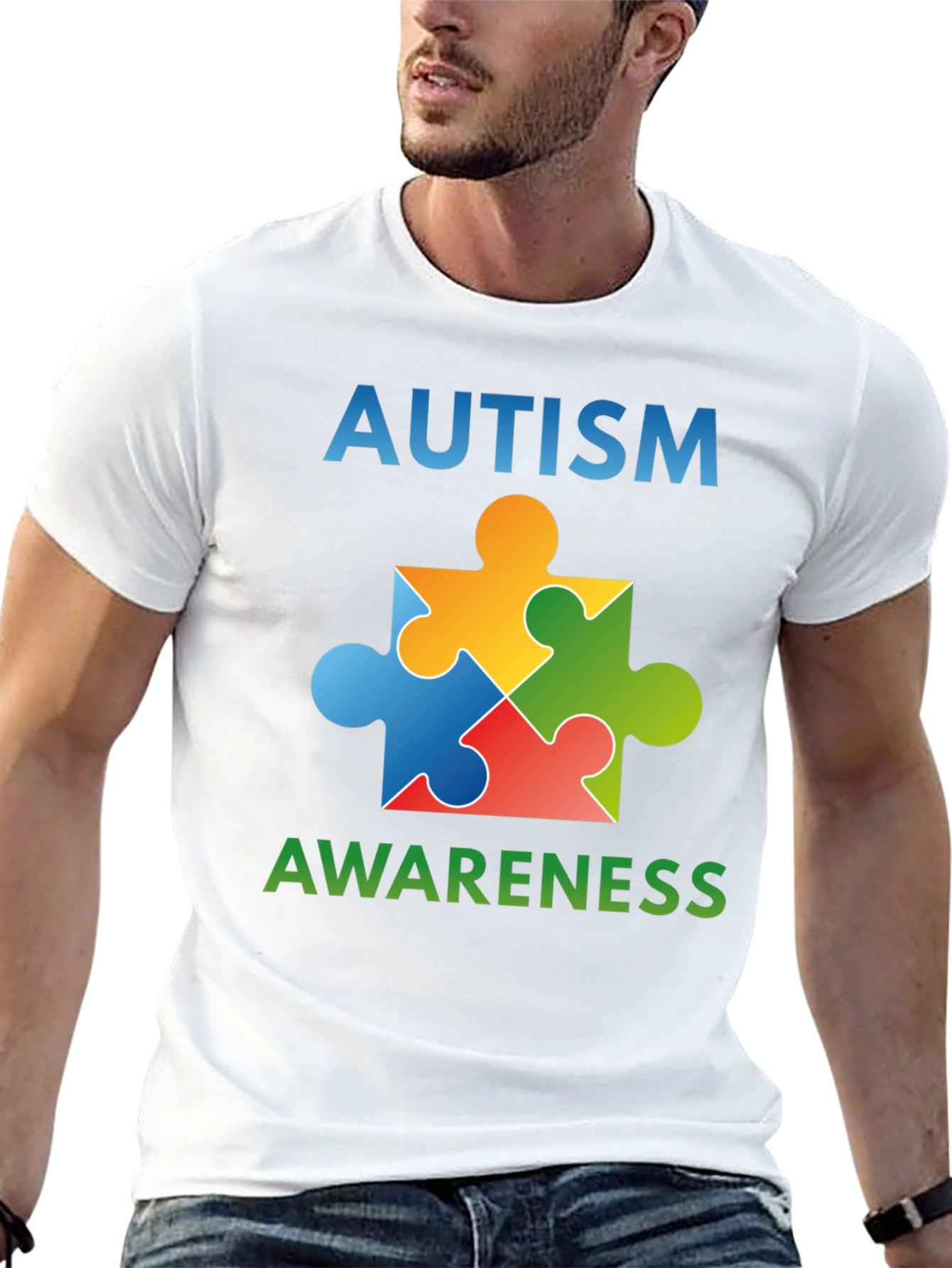Autism Awareness Puzzle Piece T-Shirt