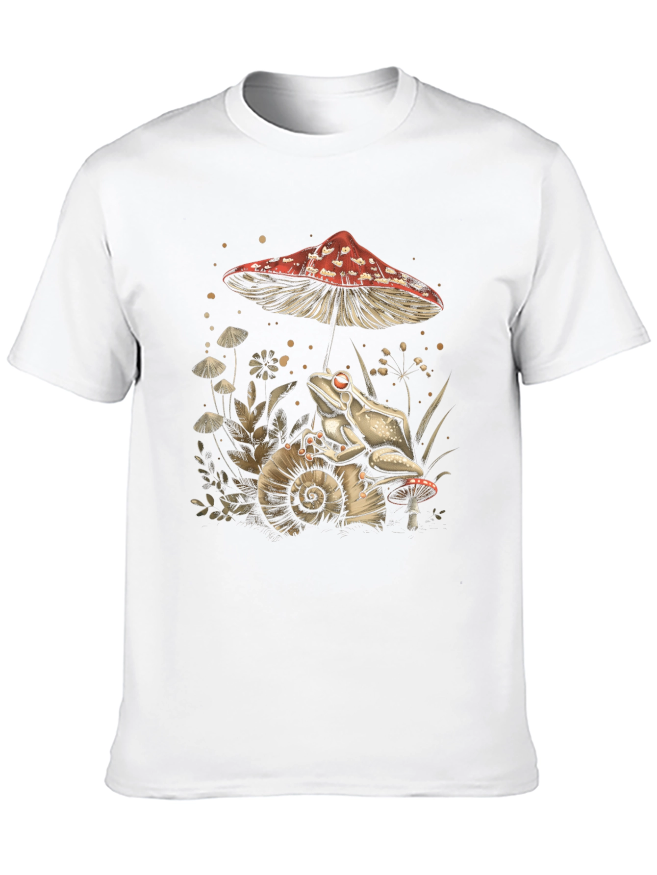 Frog & Mushroom Graphic Tee